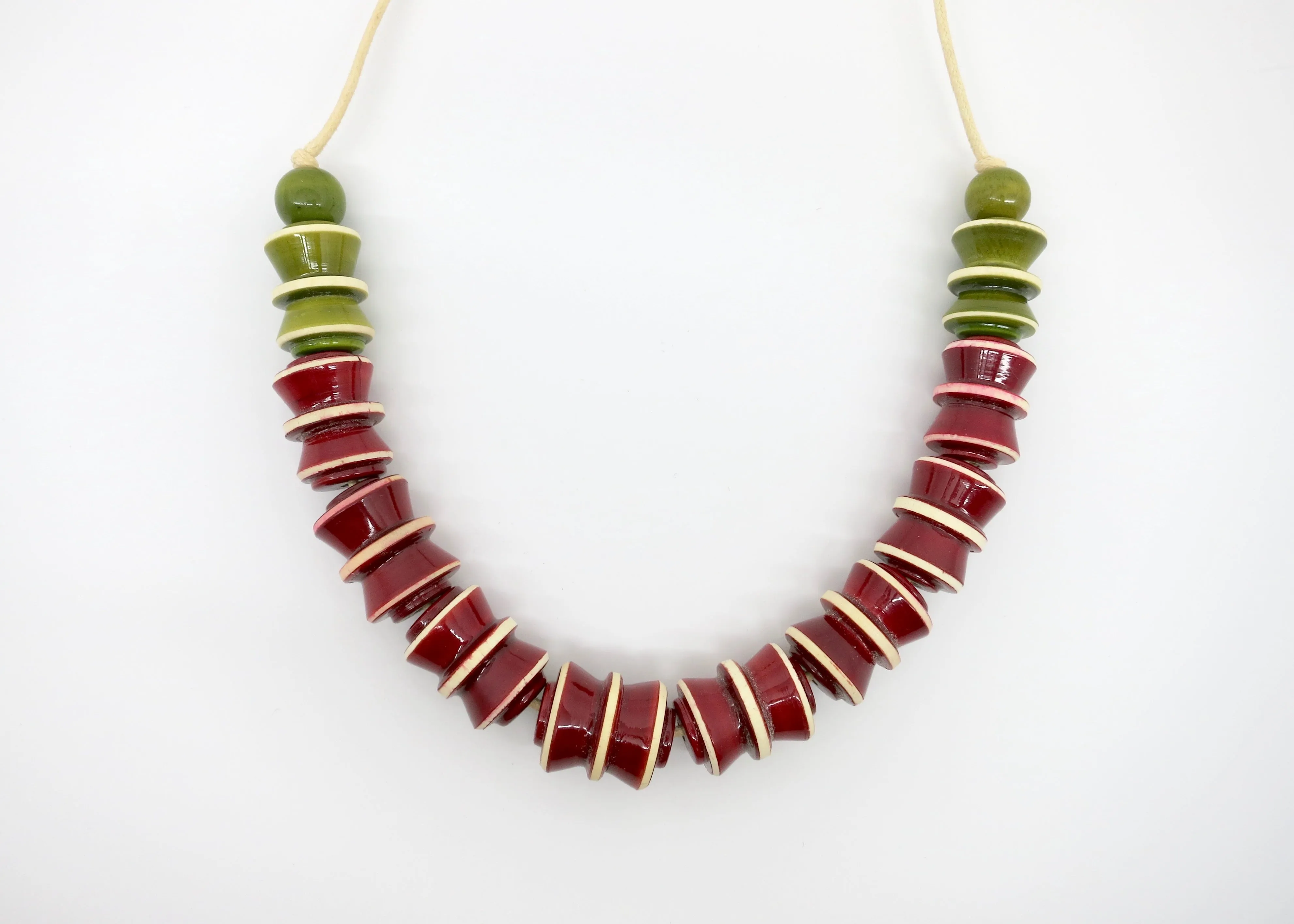 The Accordion Necklace (available in 3 different colors)