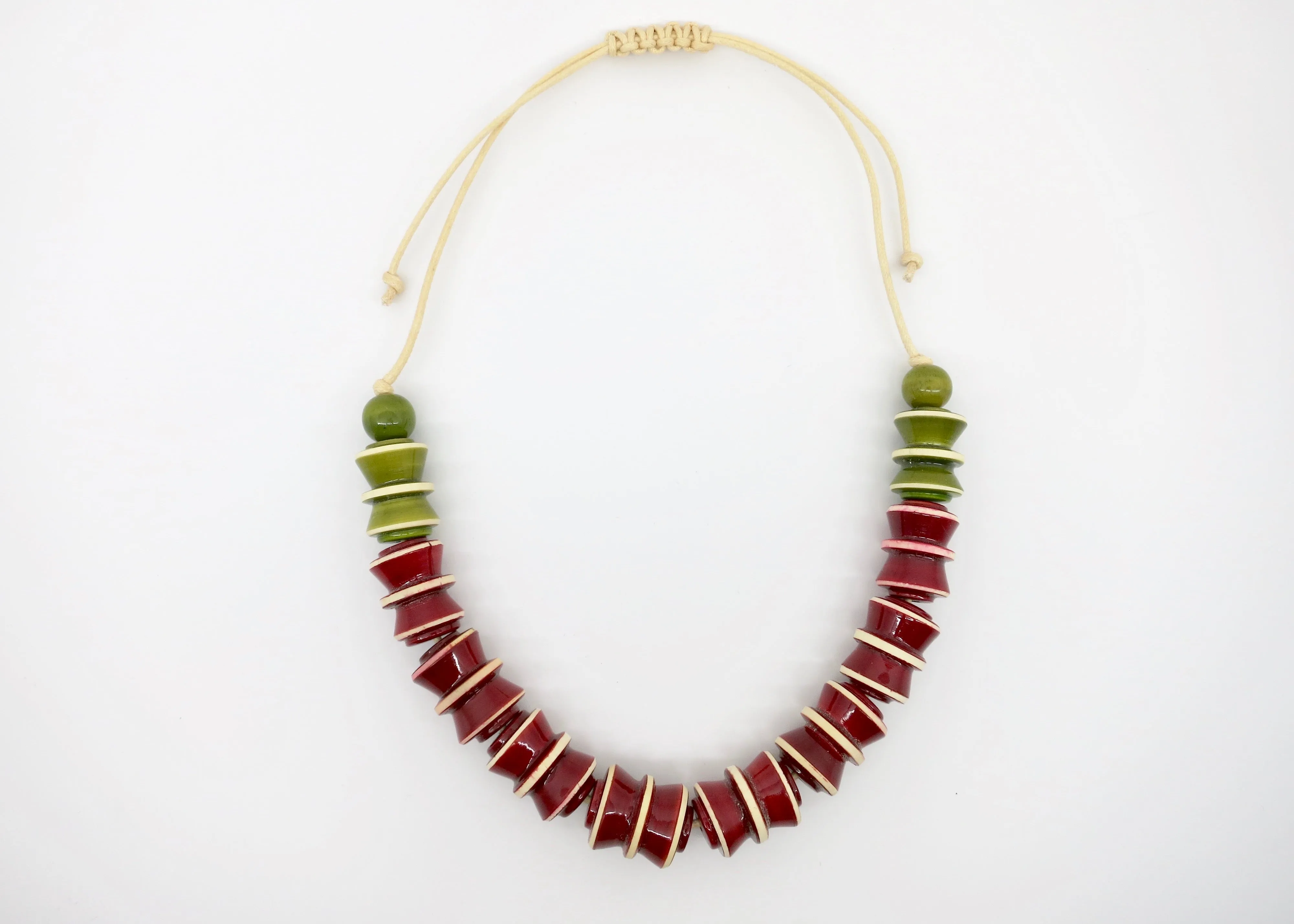The Accordion Necklace (available in 3 different colors)