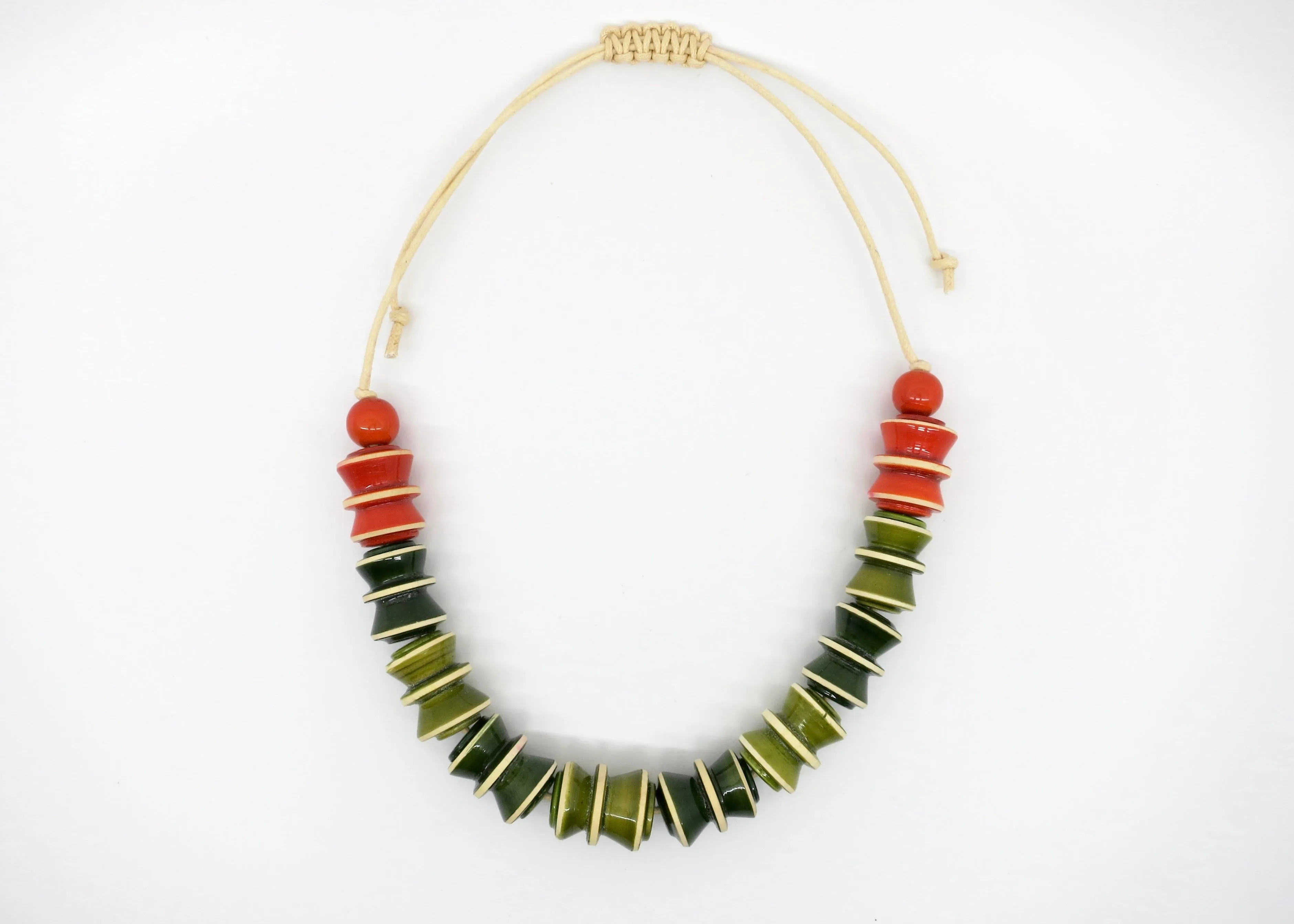 The Accordion Necklace (available in 3 different colors)