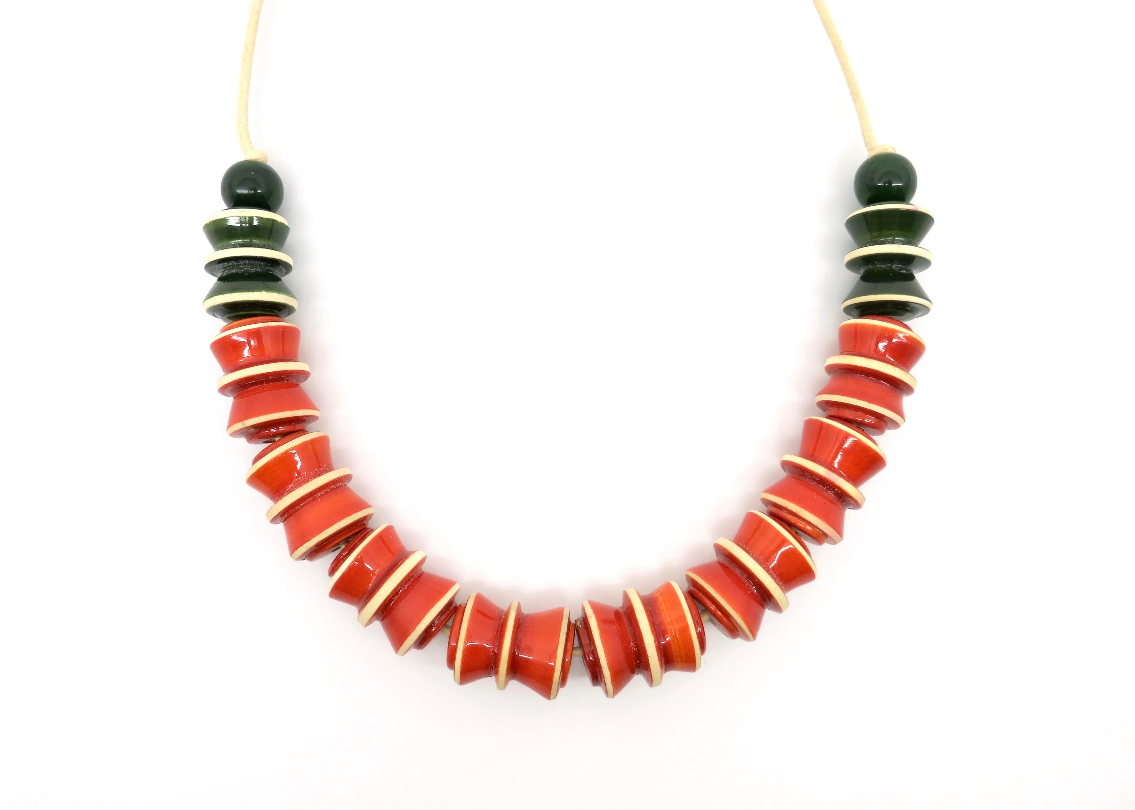 The Accordion Necklace (available in 3 different colors)