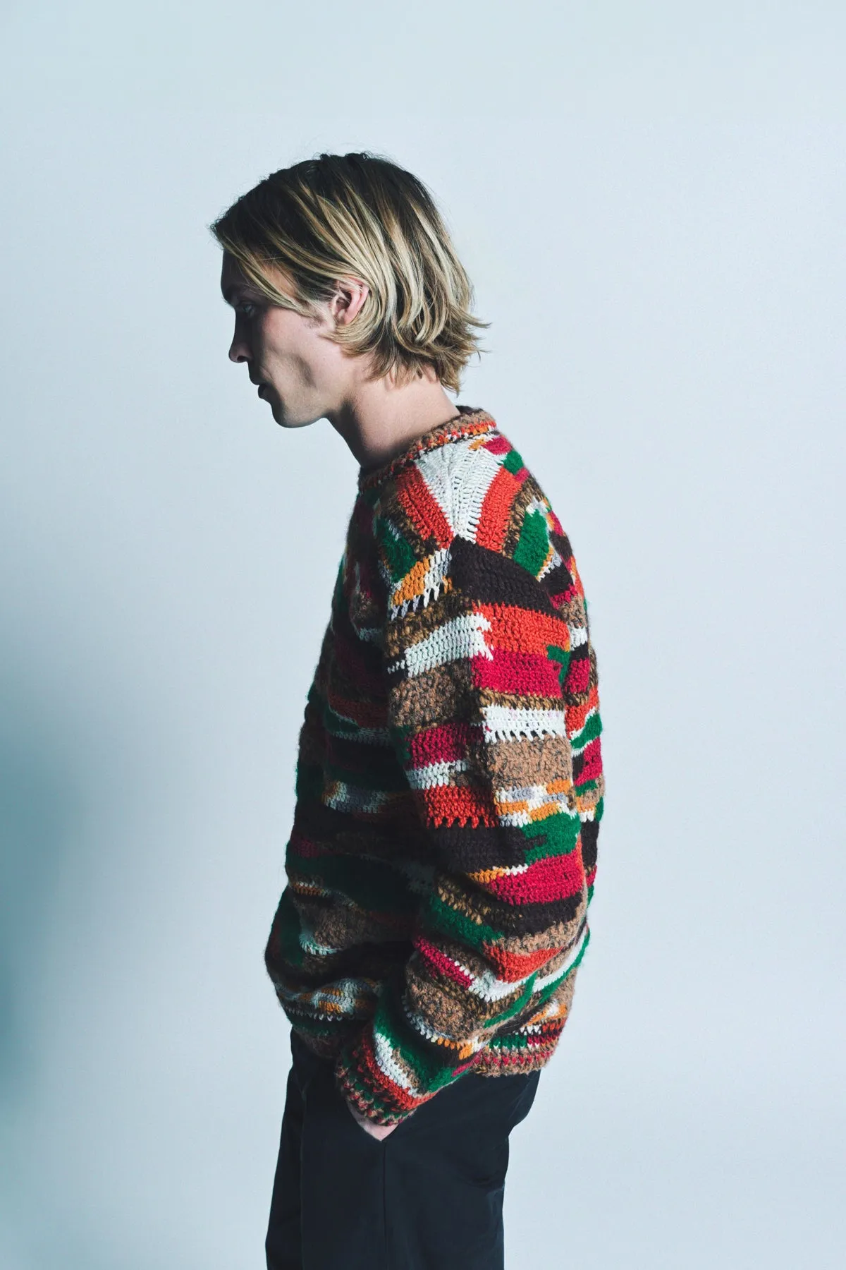 THE ELDER STATESMAN | KITCHEN SINK SWEATER