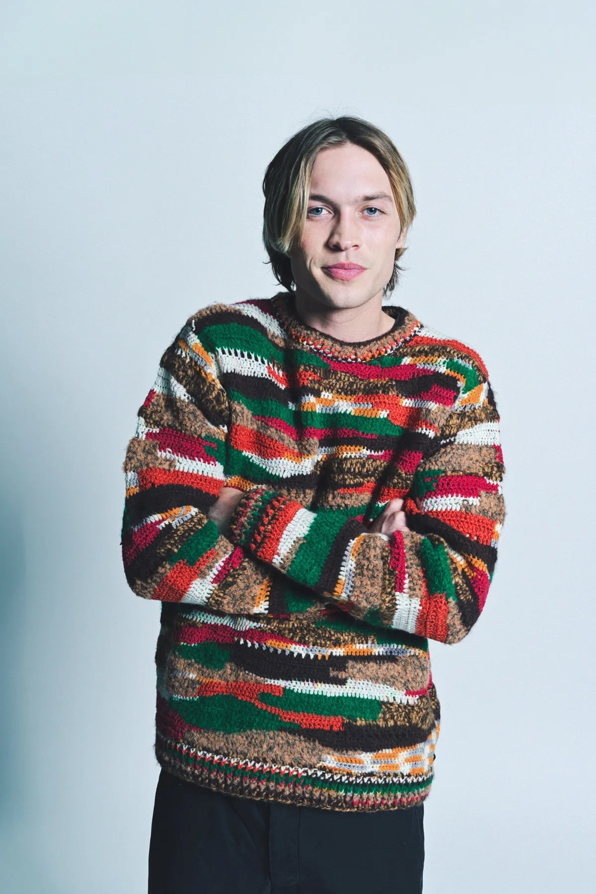 THE ELDER STATESMAN | KITCHEN SINK SWEATER