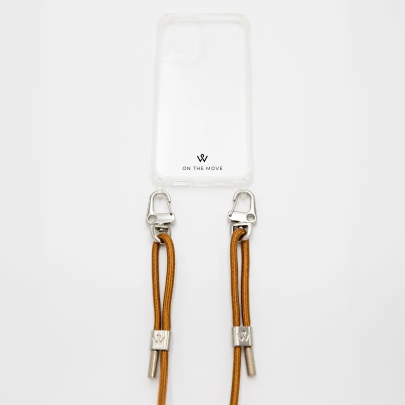 Toffee Sheen Braided Strap