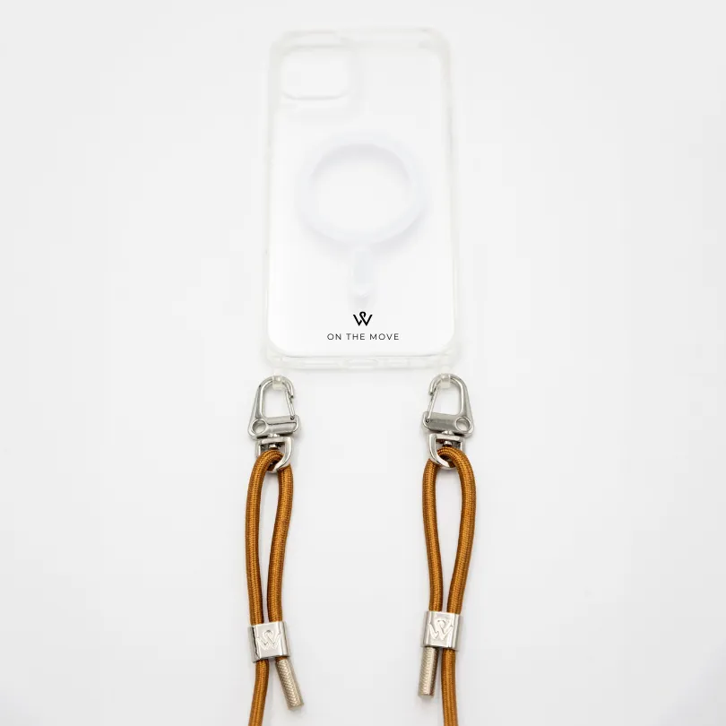 Toffee Sheen Braided Strap