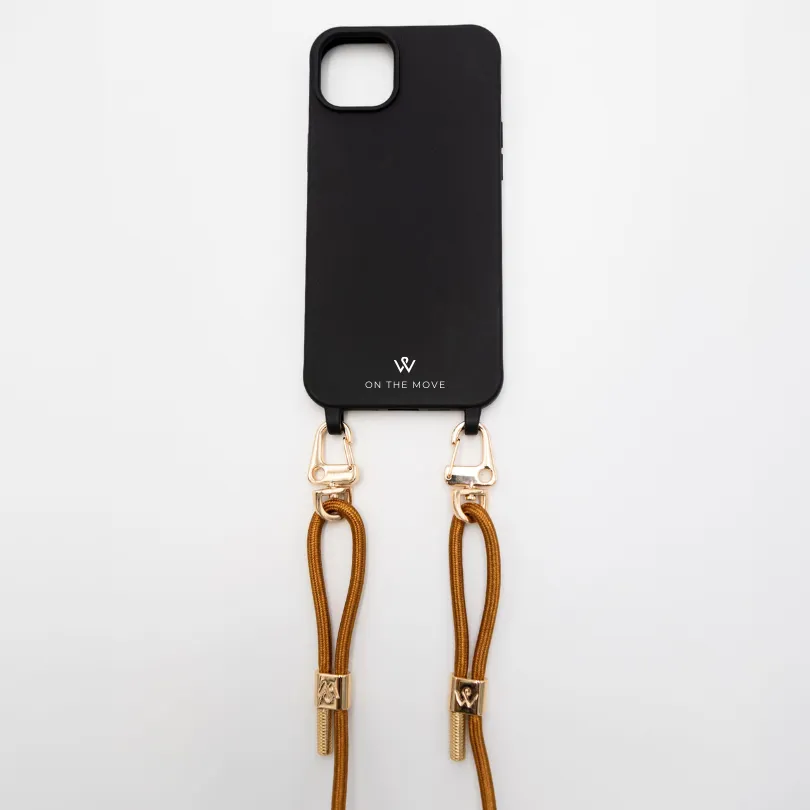 Toffee Sheen Braided Strap