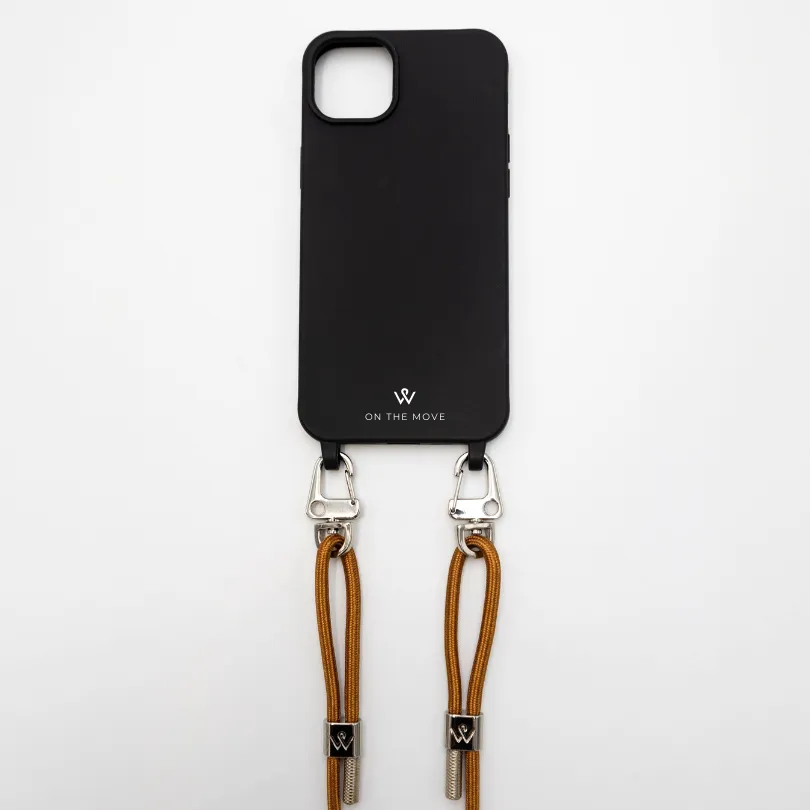 Toffee Sheen Braided Strap