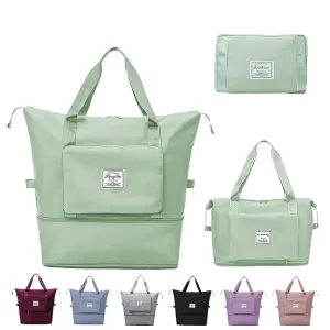 TRAVEL DUFFEL BAG WITH POCKET