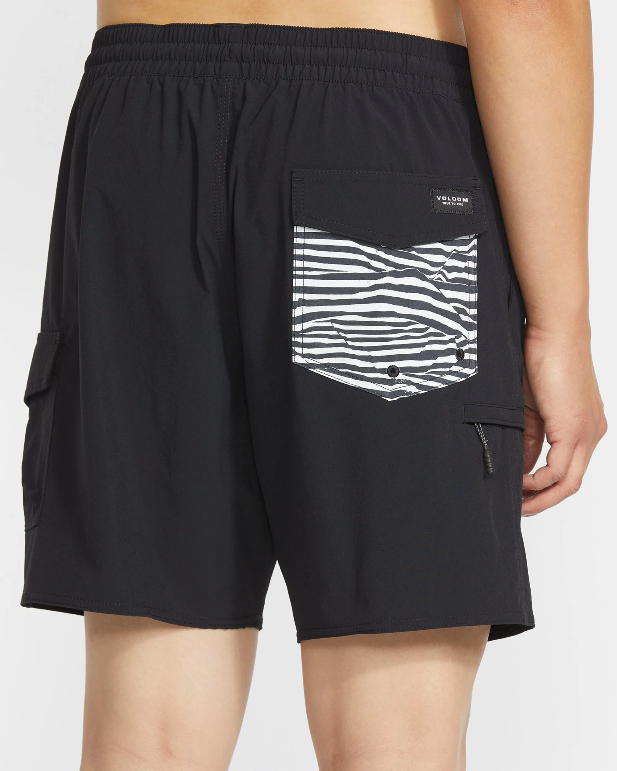 Truly Liberators 17" Boardshort - BLACK