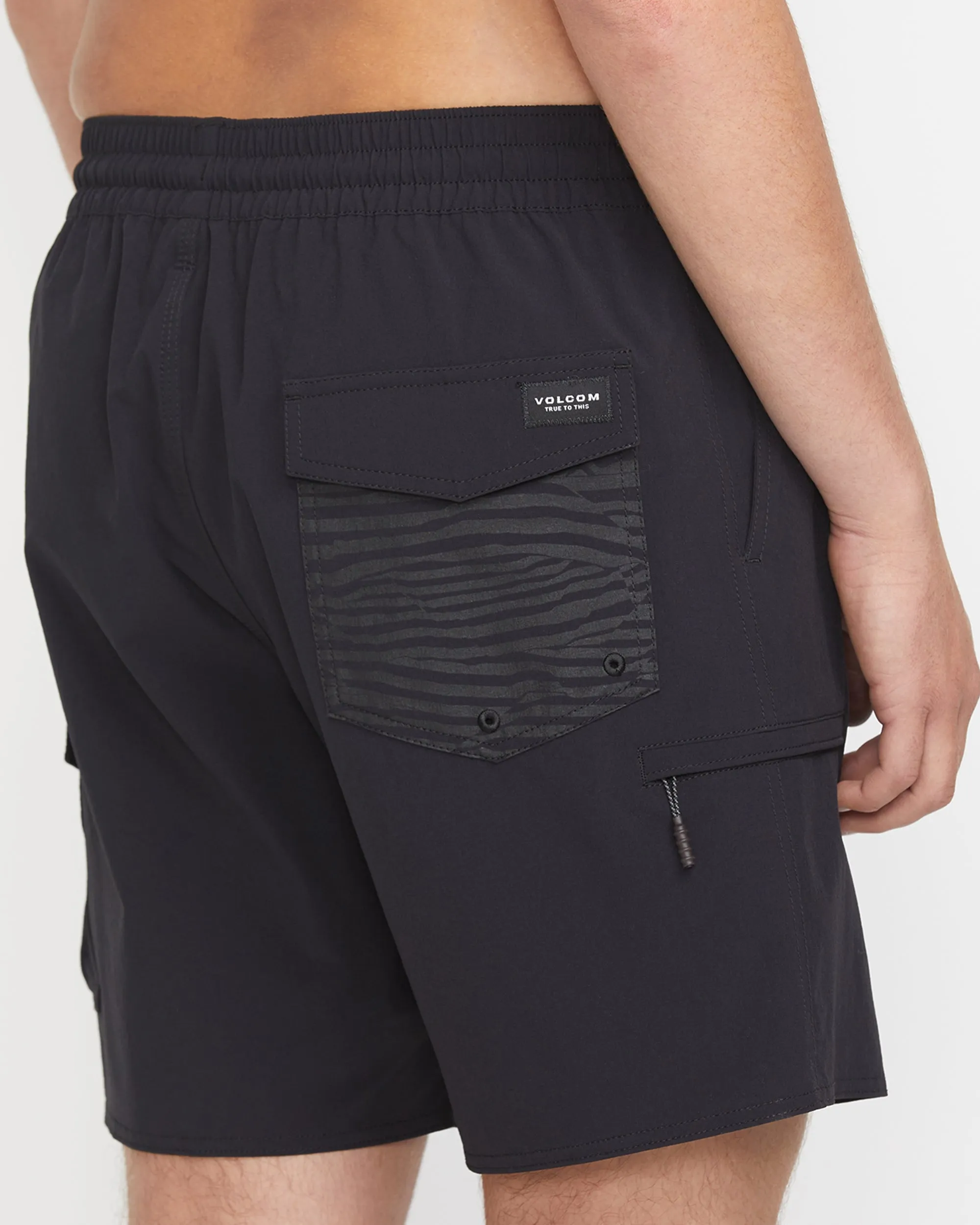 Truly Liberators 17" Boardshort - BLACK