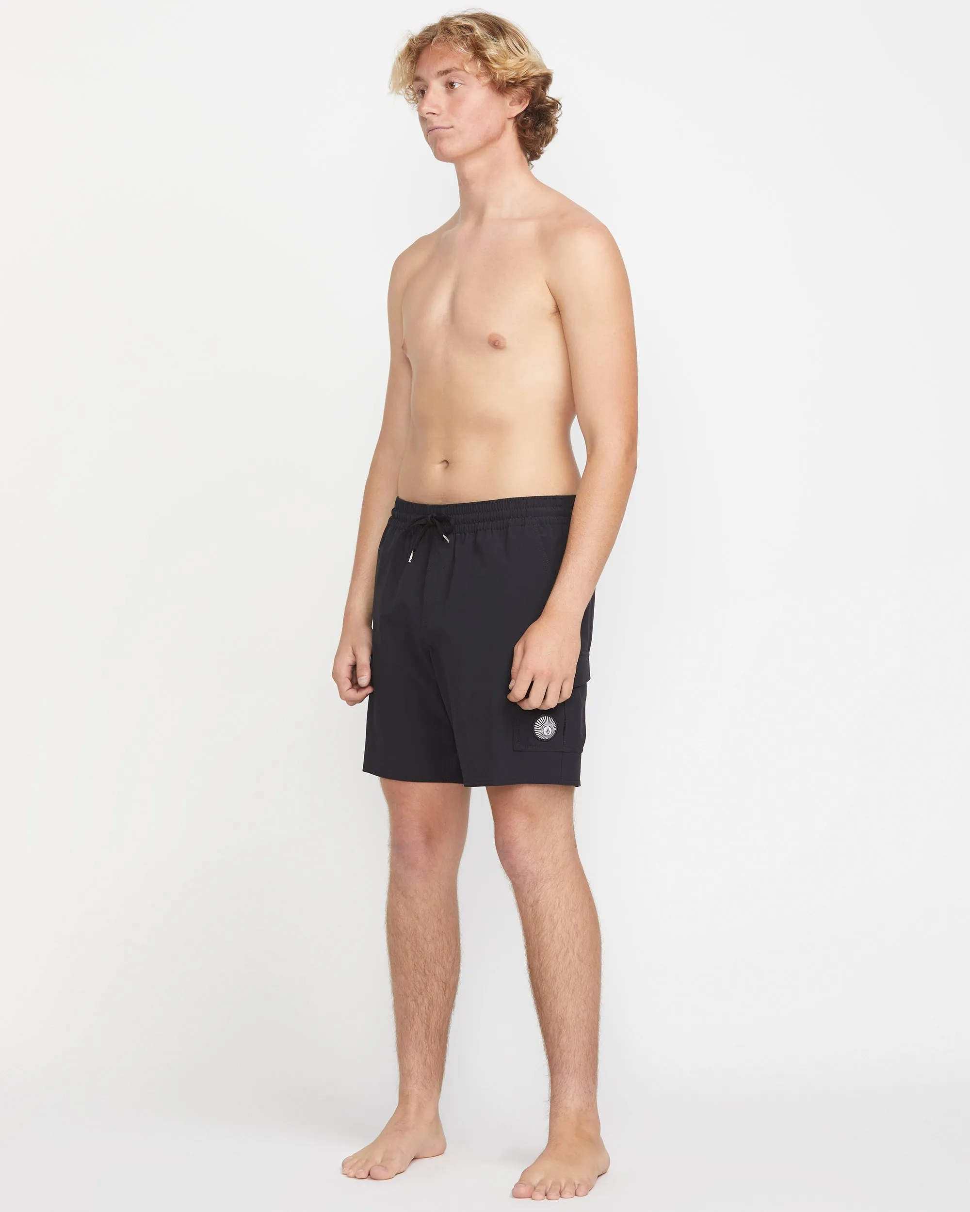 Truly Liberators 17" Boardshort - BLACK