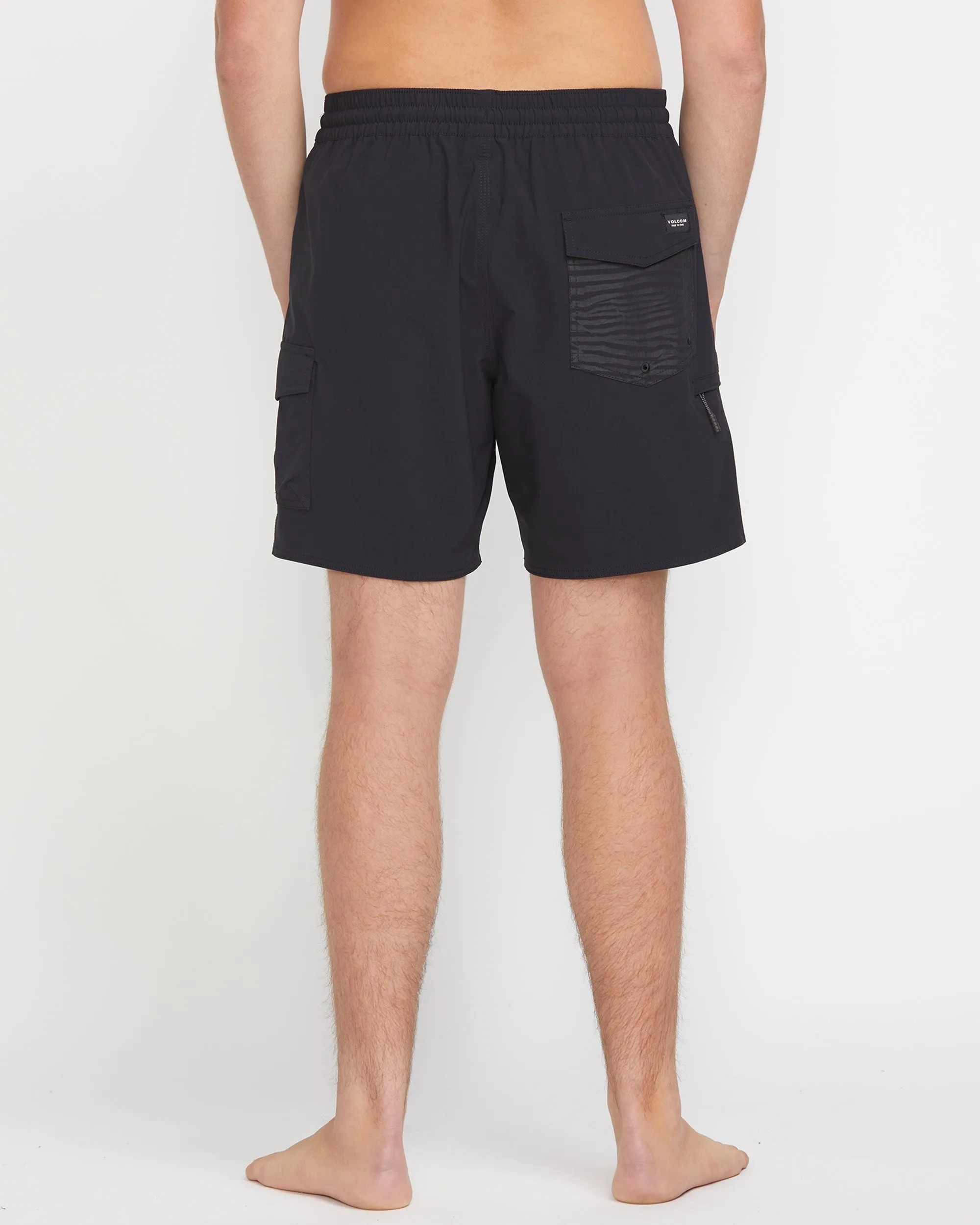 Truly Liberators 17" Boardshort - BLACK