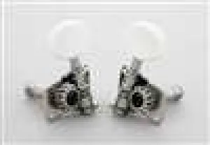 Tuning keys - Gotoh UK12 super lightweight geared ukelele keys - set of 4 - with white knobs