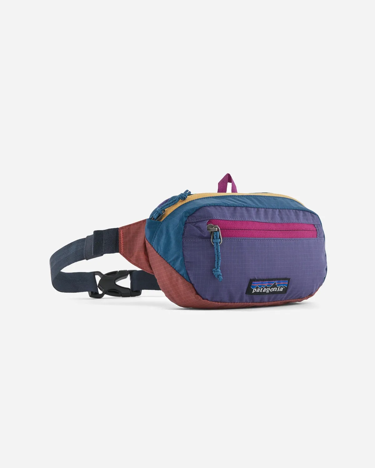 Ultralight Black Hole Mini Hip Pack - Patchwork/Coral