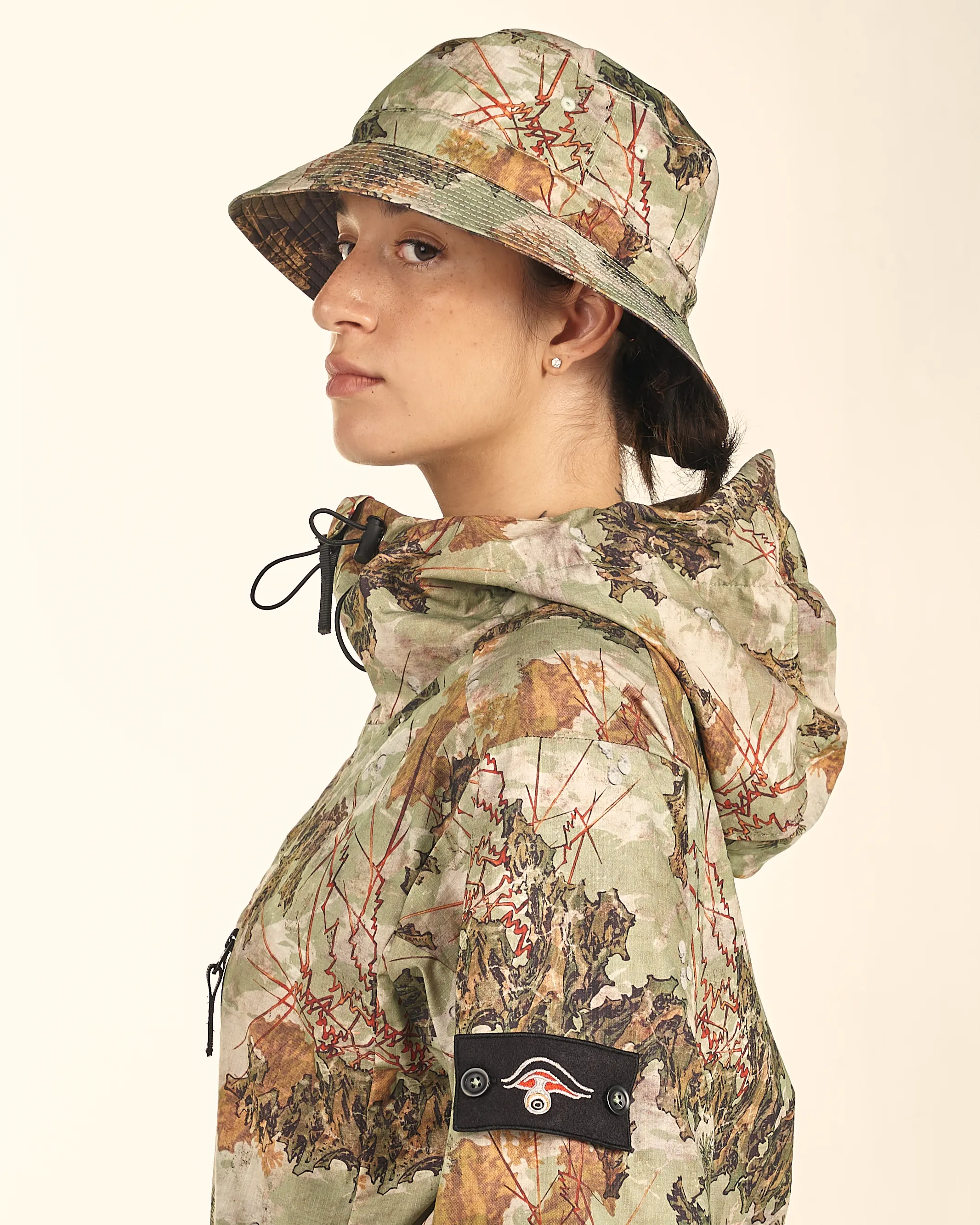 [UNISEX] BANGXGANJI X LOCO MOSQUITO ZIP-UP JACKET (GREEN)