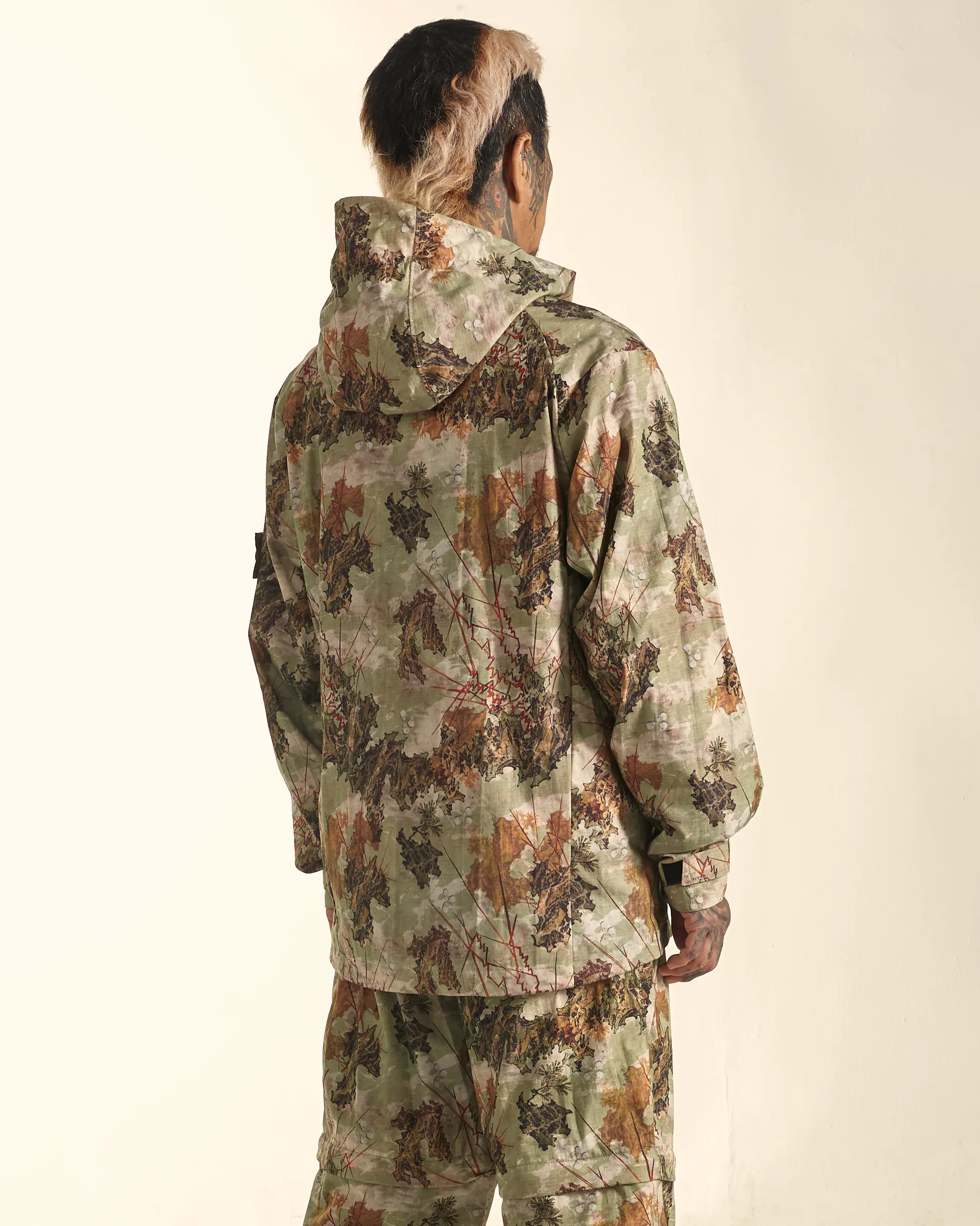 [UNISEX] BANGXGANJI X LOCO MOSQUITO ZIP-UP JACKET (GREEN)