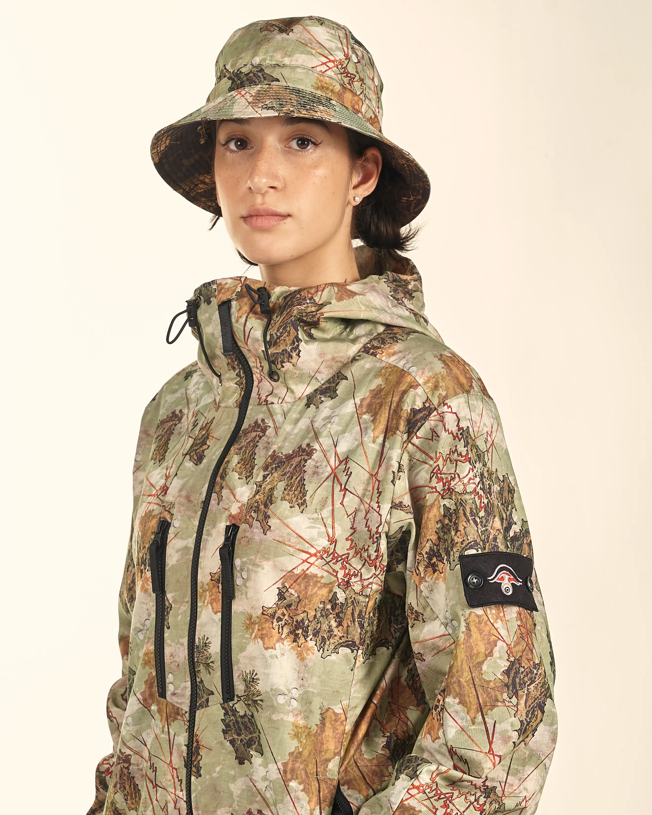[UNISEX] BANGXGANJI X LOCO MOSQUITO ZIP-UP JACKET (GREEN)