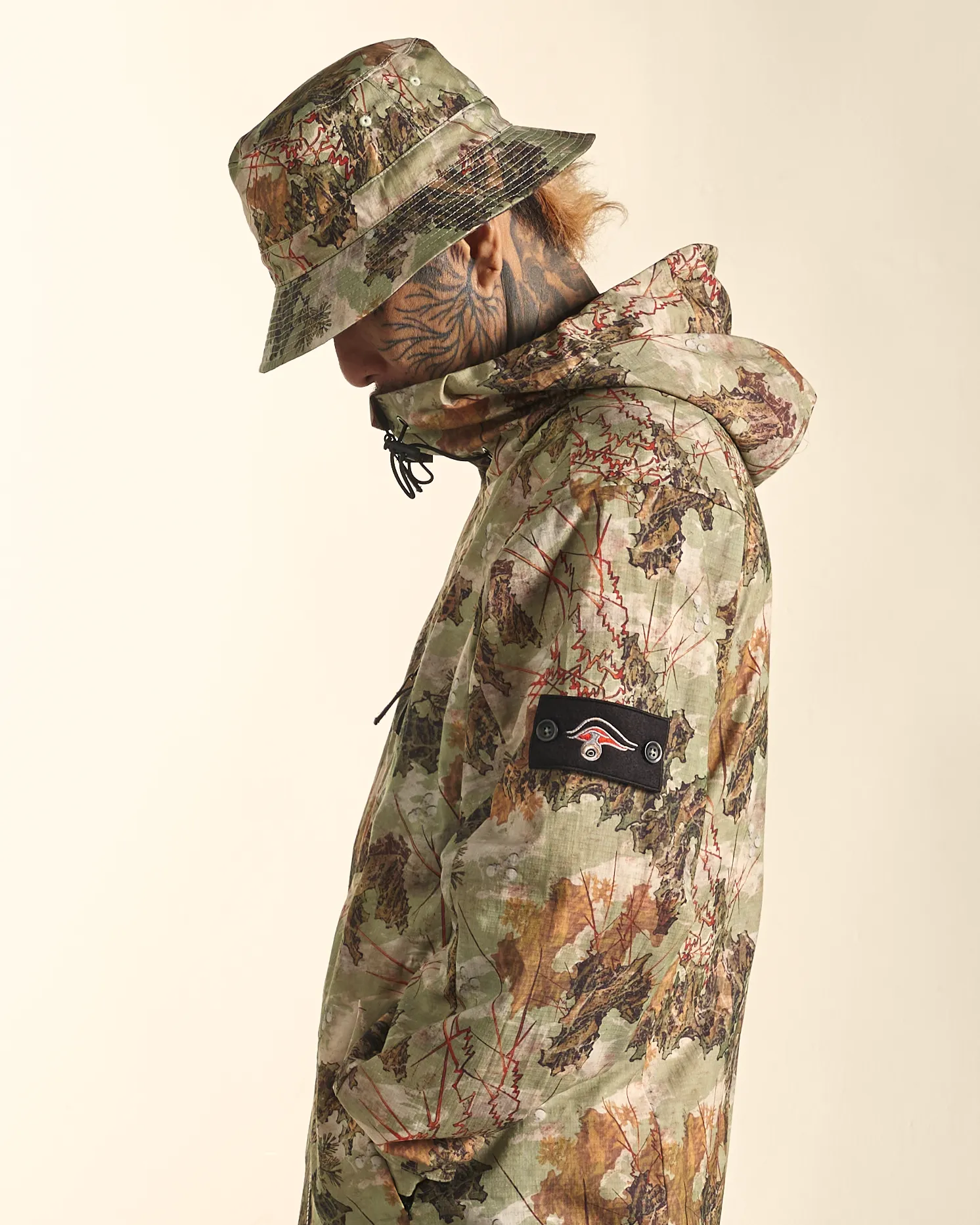 [UNISEX] BANGXGANJI X LOCO MOSQUITO ZIP-UP JACKET (GREEN)