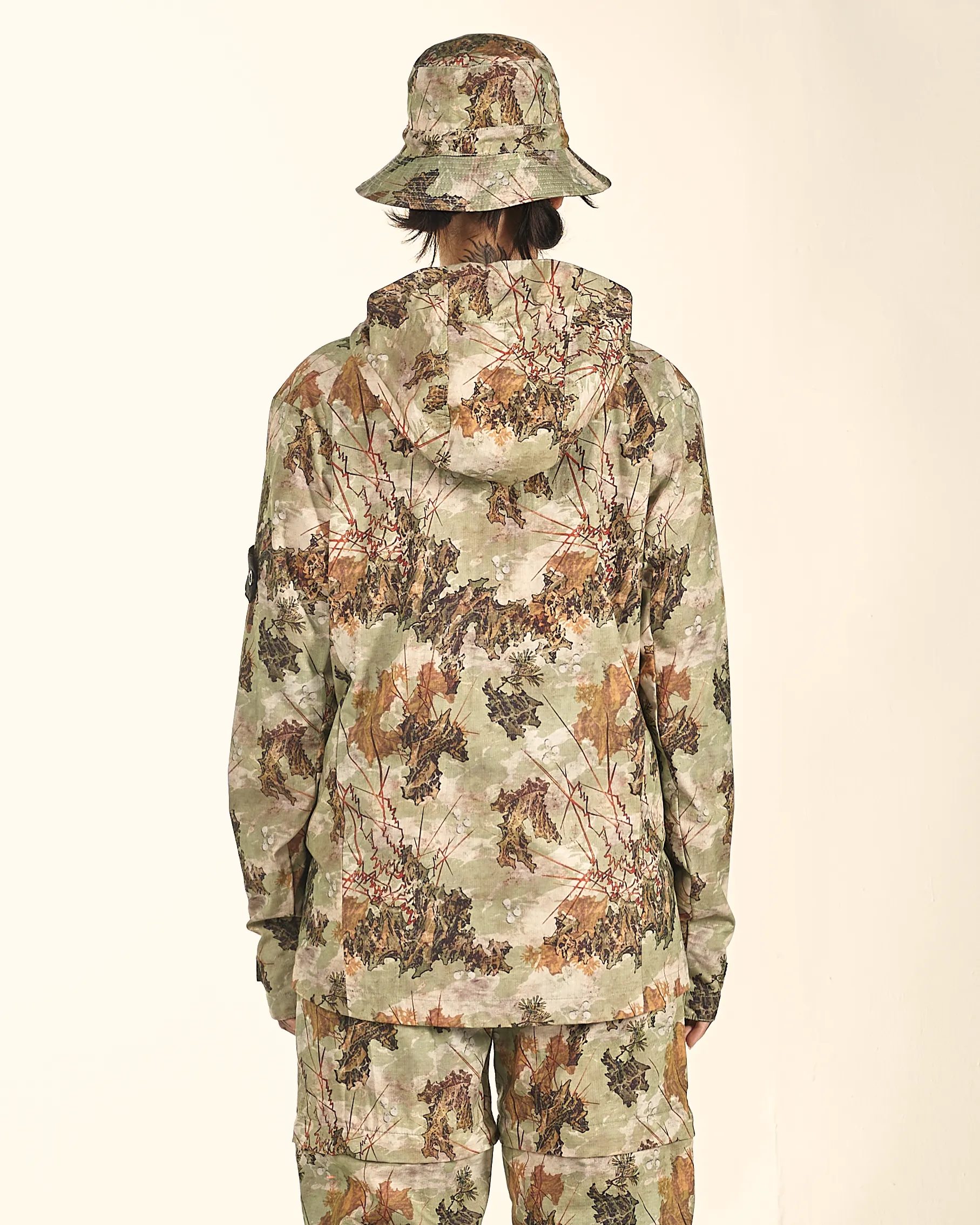 [UNISEX] BANGXGANJI X LOCO MOSQUITO ZIP-UP JACKET (GREEN)