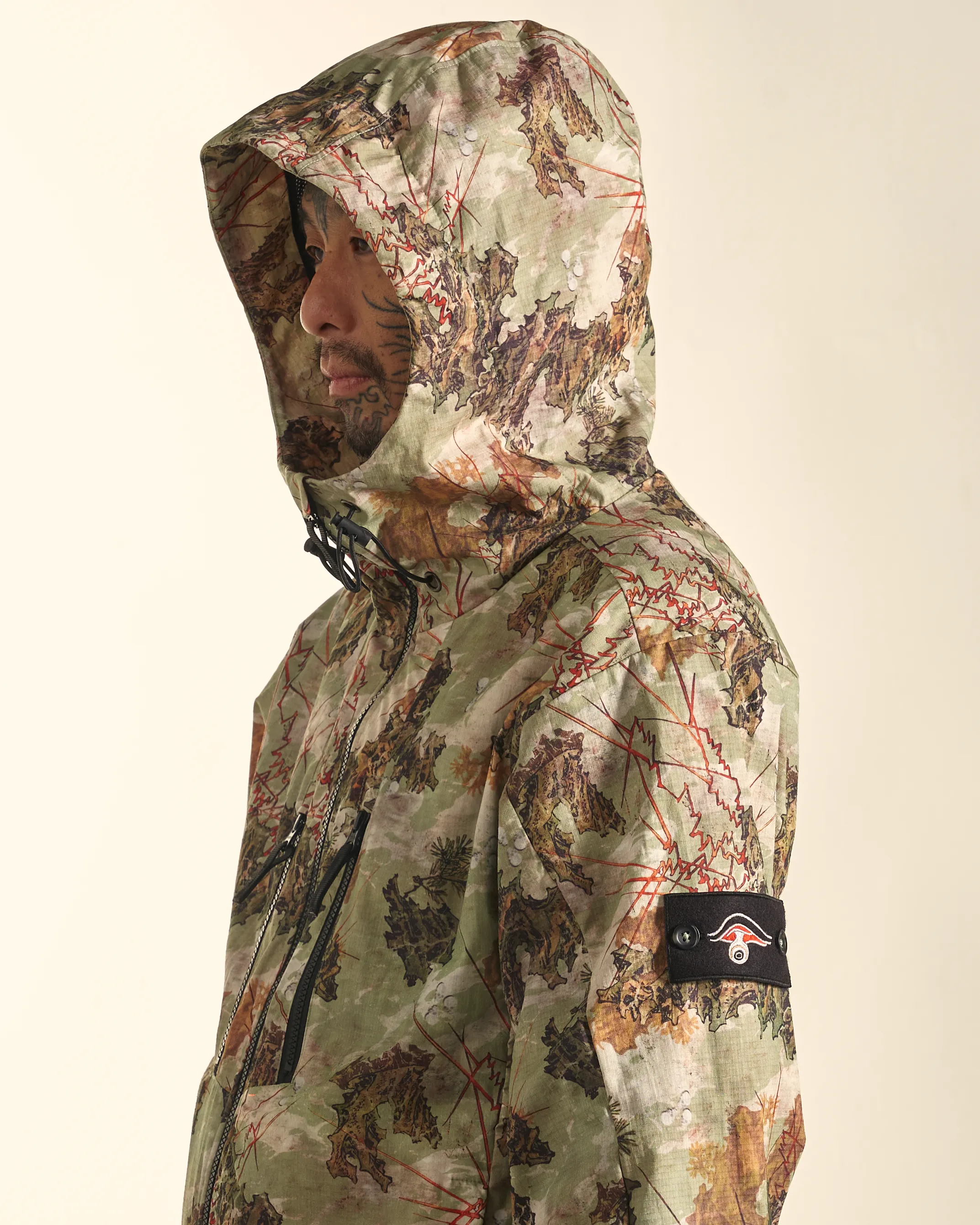 [UNISEX] BANGXGANJI X LOCO MOSQUITO ZIP-UP JACKET (GREEN)