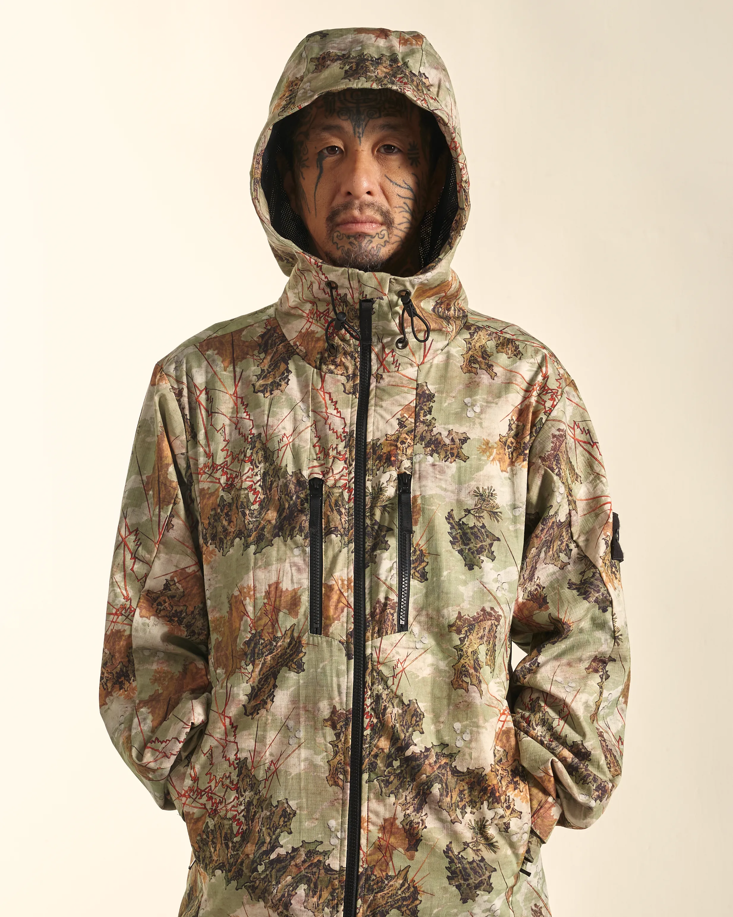 [UNISEX] BANGXGANJI X LOCO MOSQUITO ZIP-UP JACKET (GREEN)