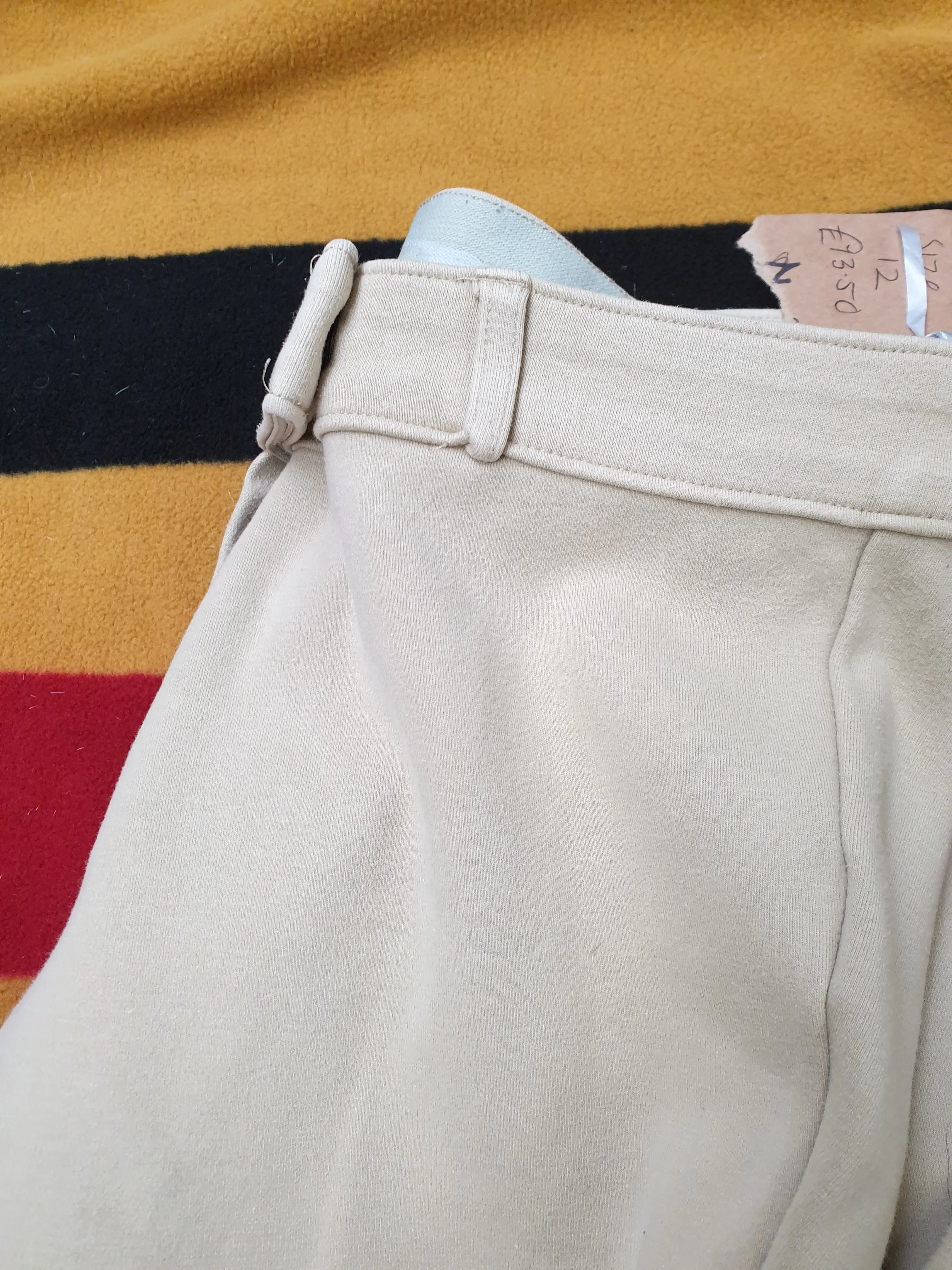 Used size 12 cream jodhpurs FREE POSTAGE☆
