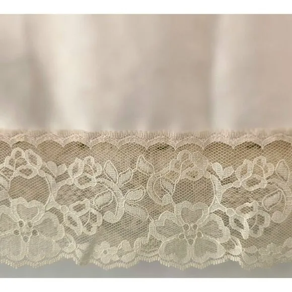 Victorias Secret 70s Nostalgic Collec Camisole Sz M Lace Floral Embroidery Pink