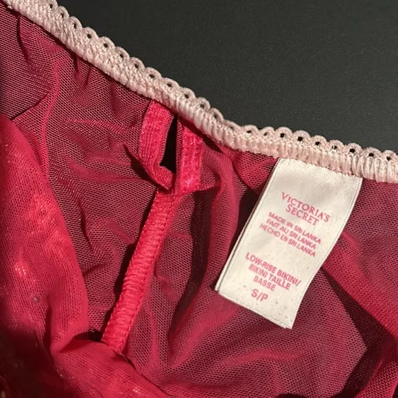 Victoria’s Secret pink princess panties Rare and Vintage