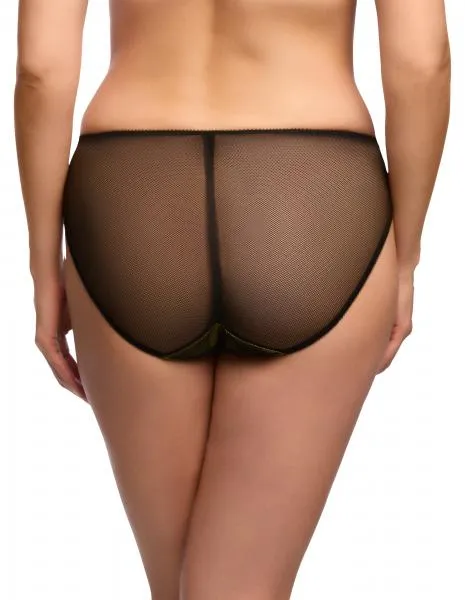 Victresse Bikini - Black/Chartreuse -