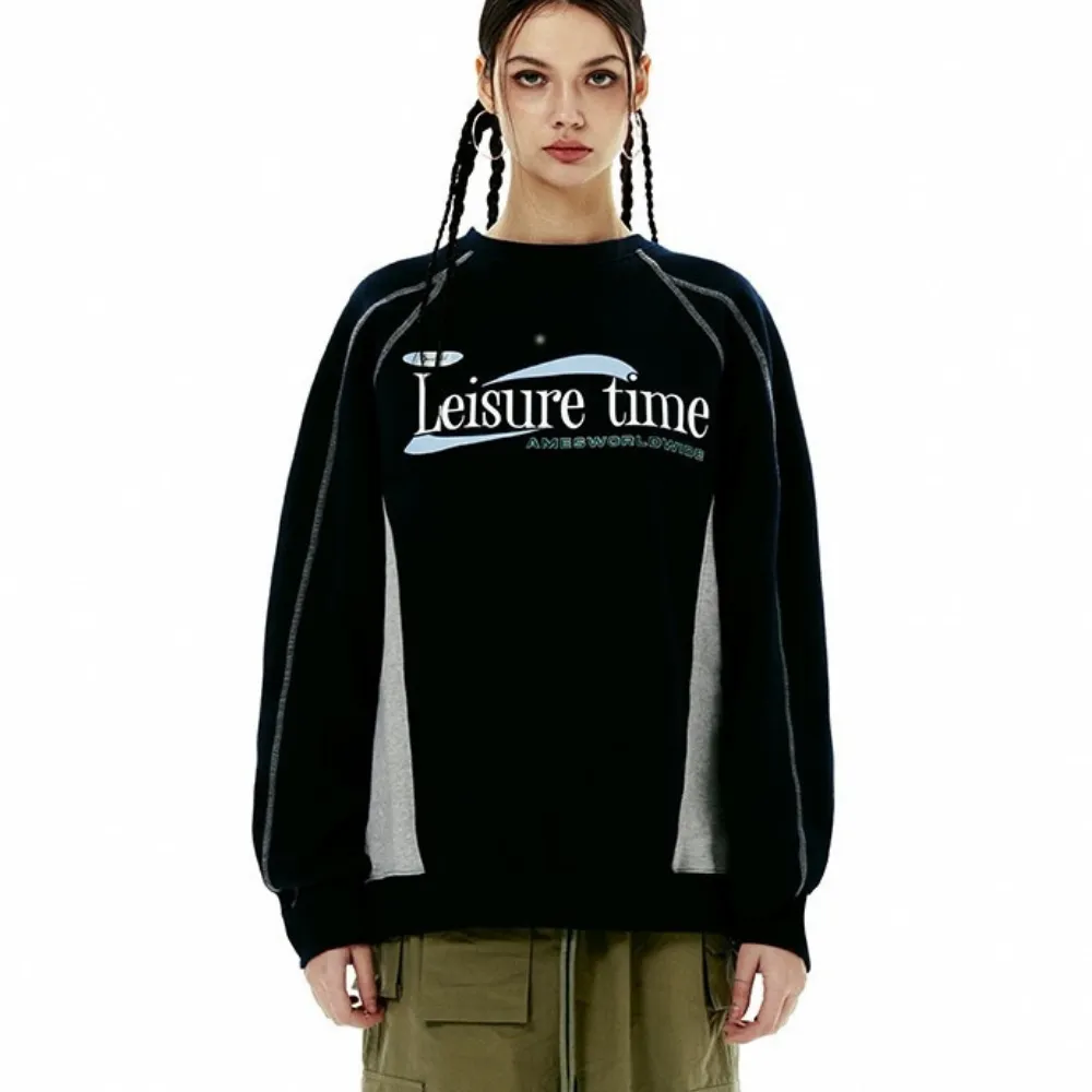 Vintage Biker Raglan Sleeve Sweatshirt