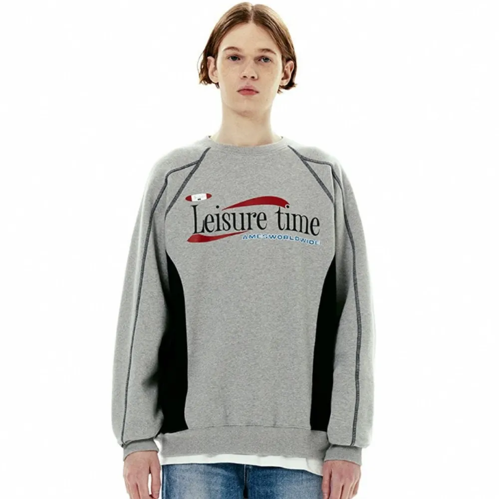 Vintage Biker Raglan Sleeve Sweatshirt