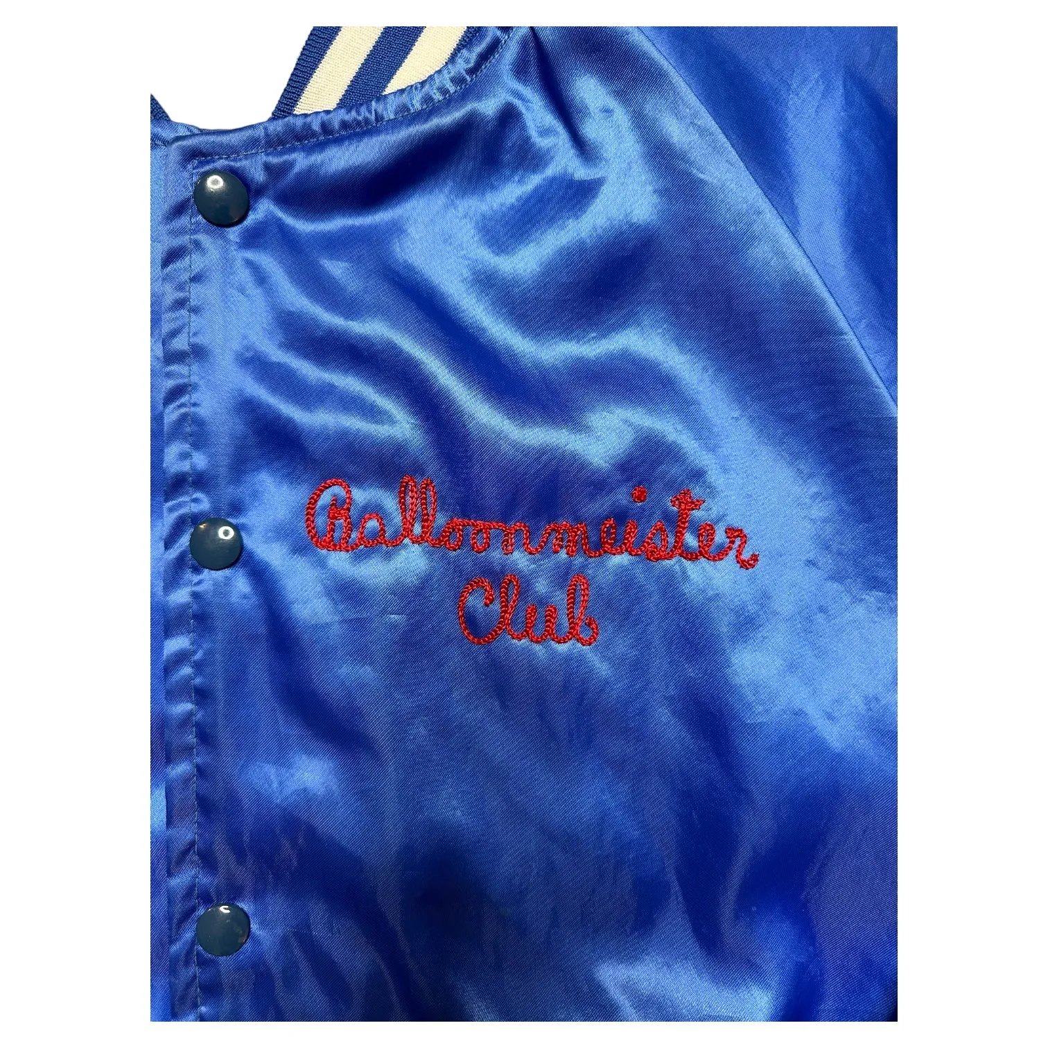 Vintage Chainstitch Embroidered Jacket, Balloon Size: Large
