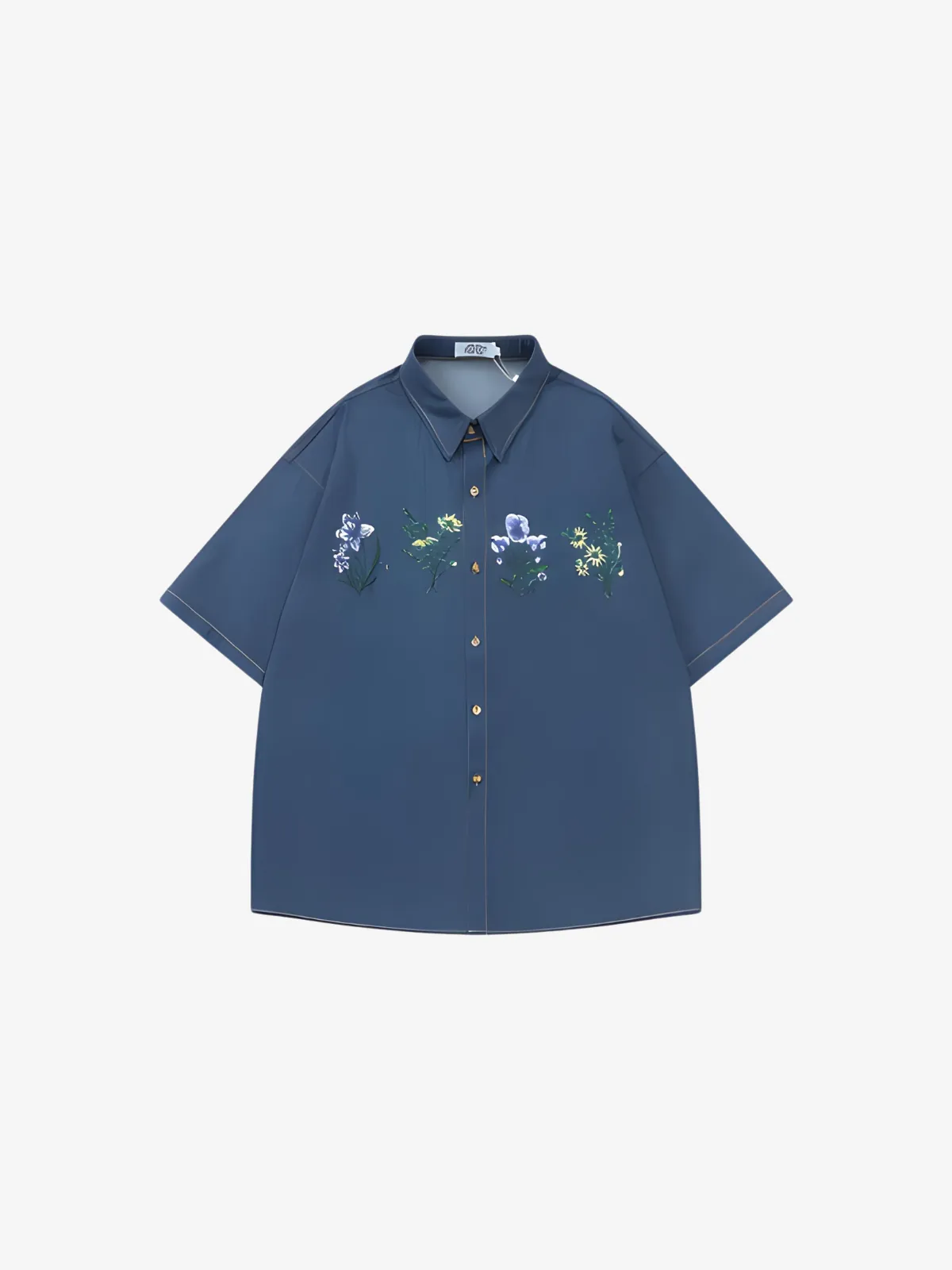 VINTAGE FLORAL EMBROIDERED T-SHIRT
