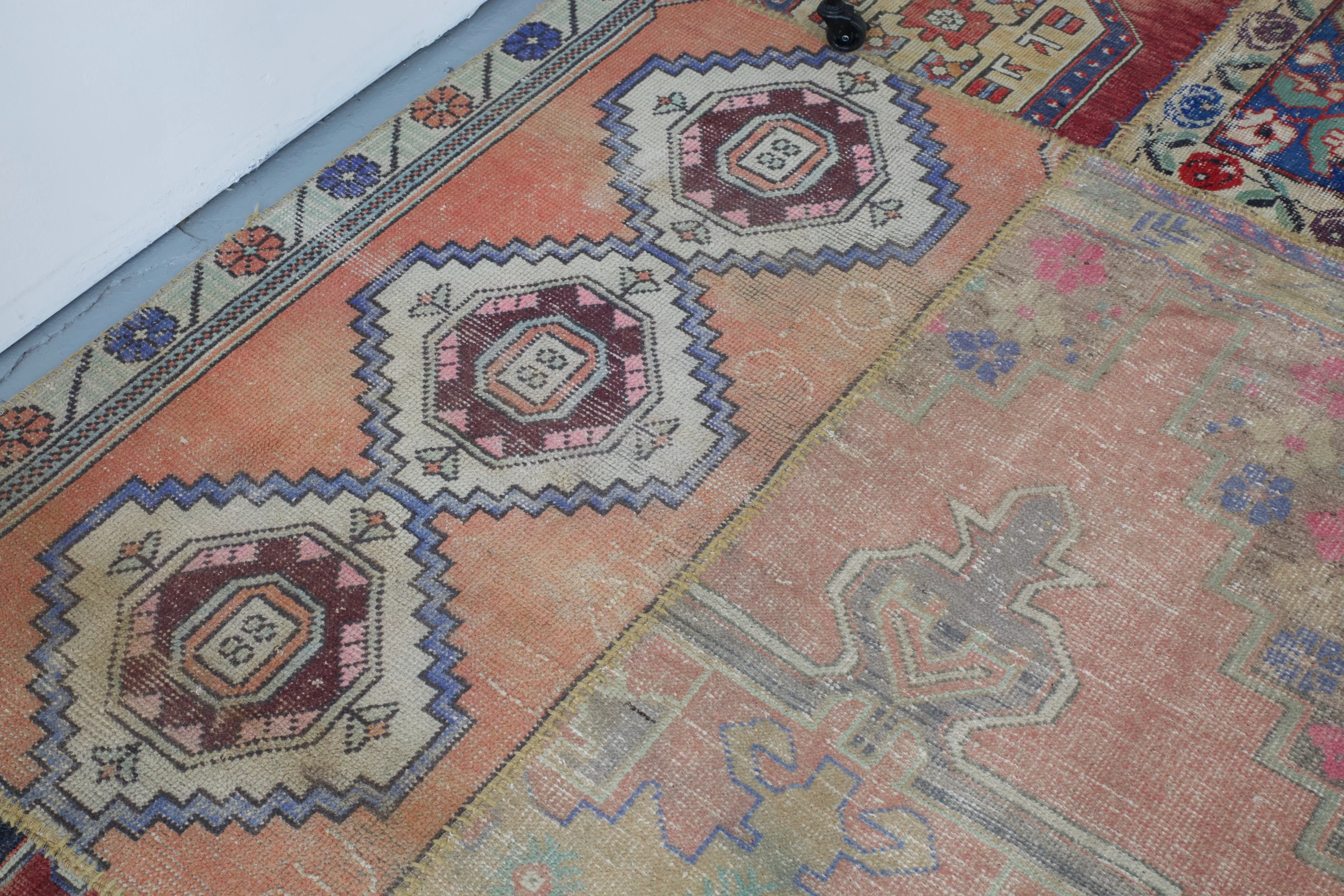 Vintage Patchwork Rug 10ftx12ft