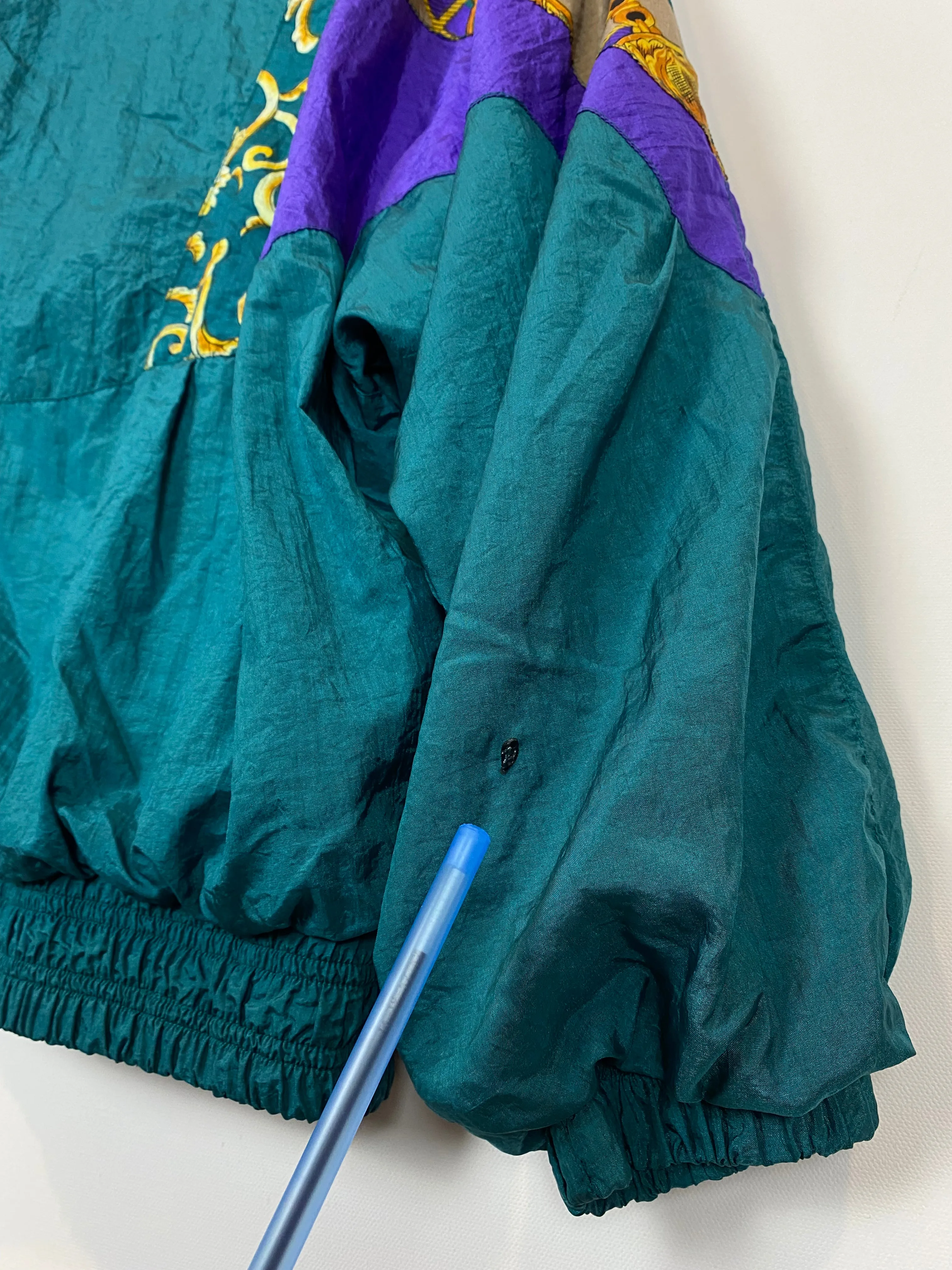 Vintage Patchwork Windbreaker (M)