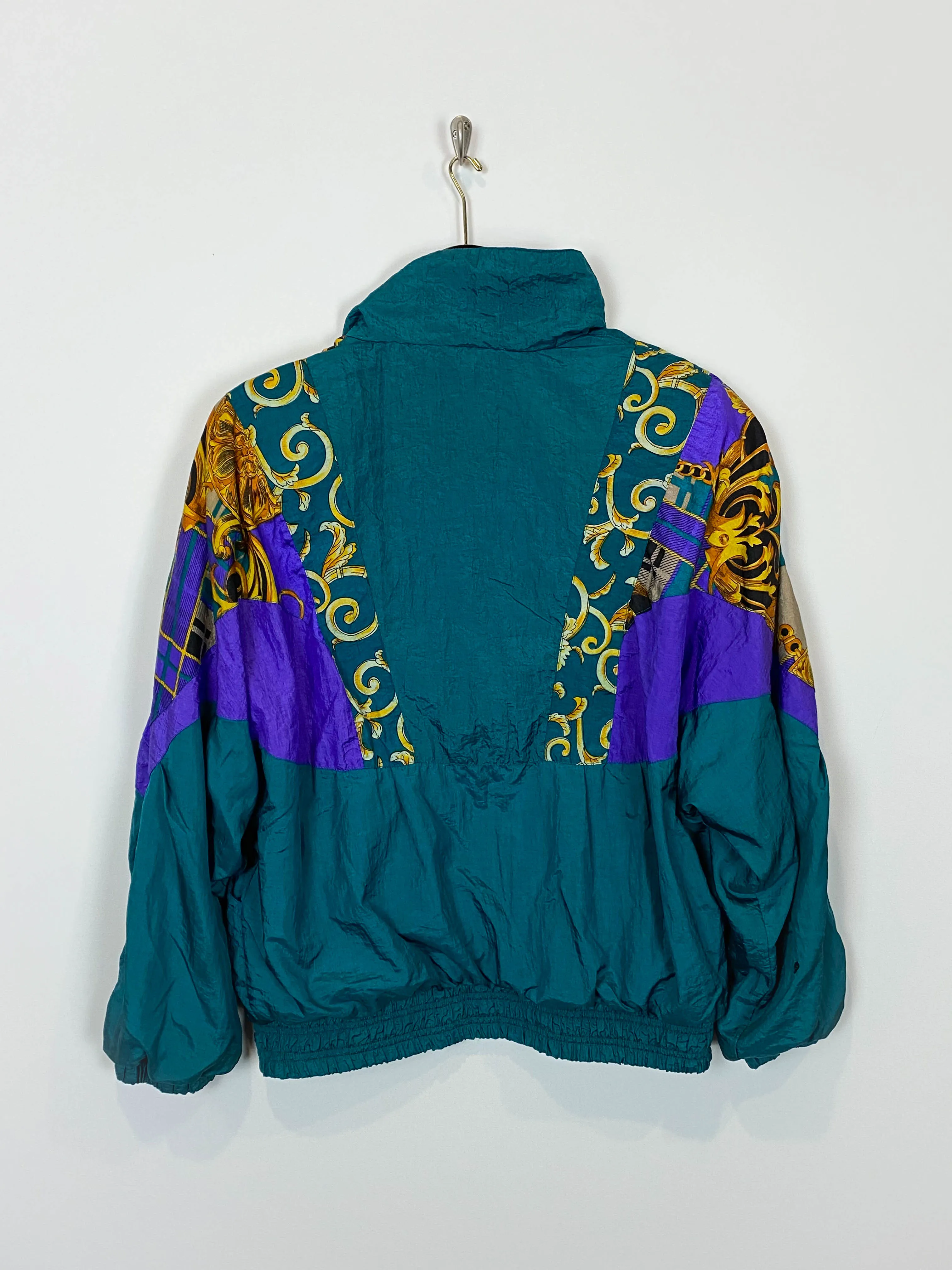 Vintage Patchwork Windbreaker (M)