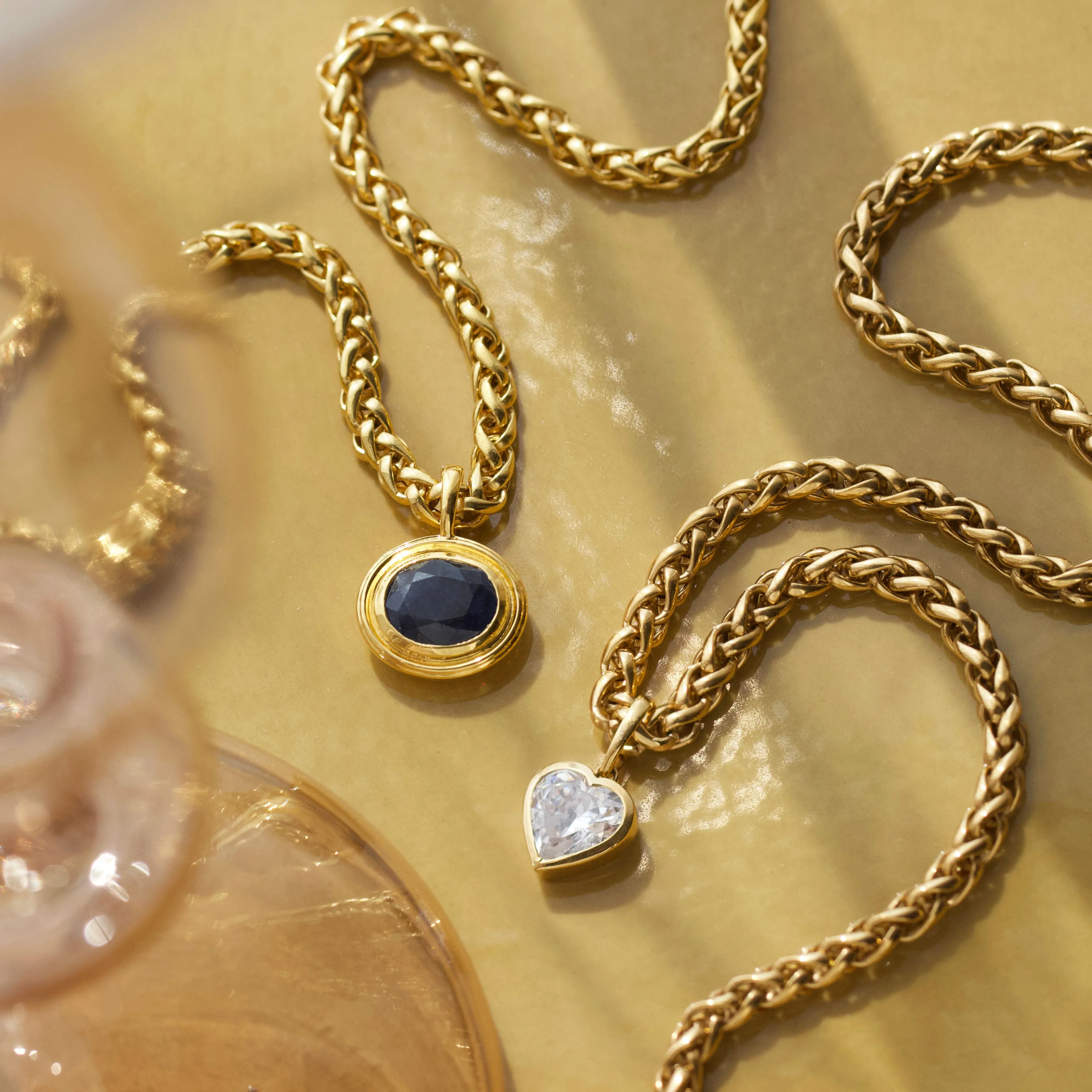 Vintage Sapphire Pendant