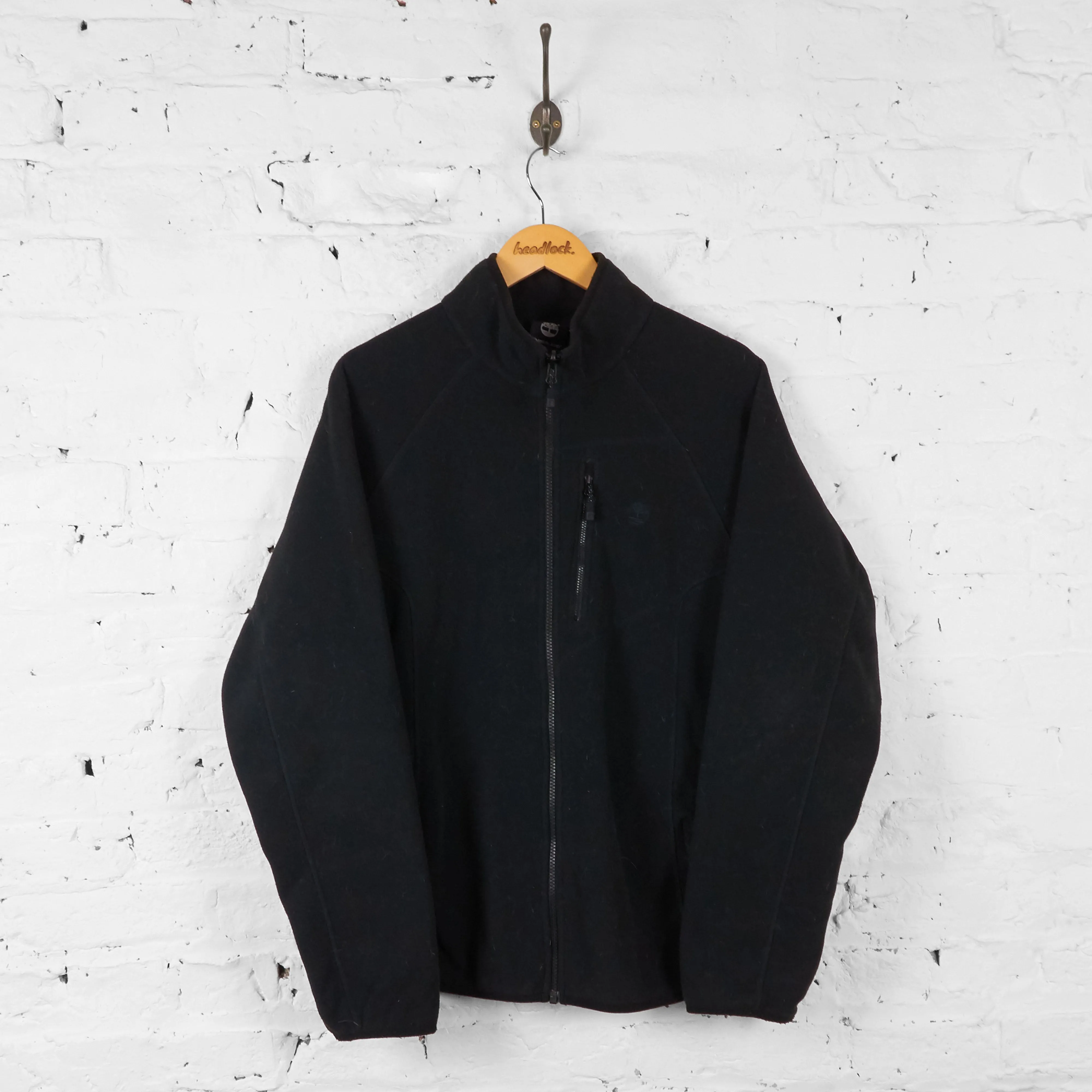 Vintage Timberland Fleece - Black - XL