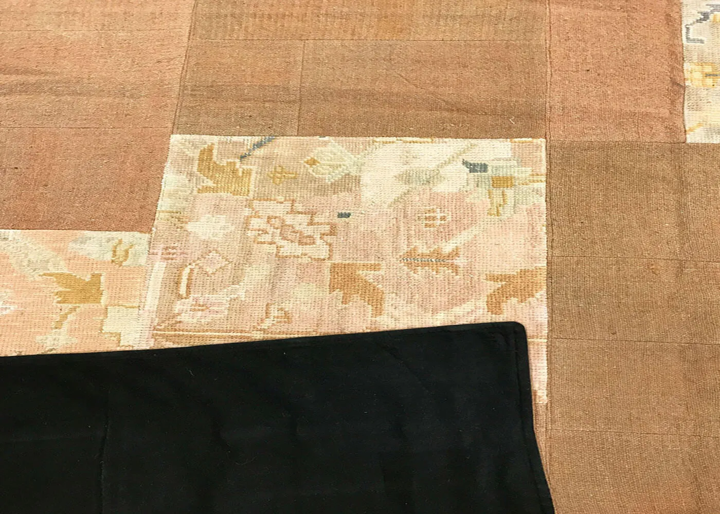 Vintage Turkish Patchwork Kilim - 9'4" x 11'9"