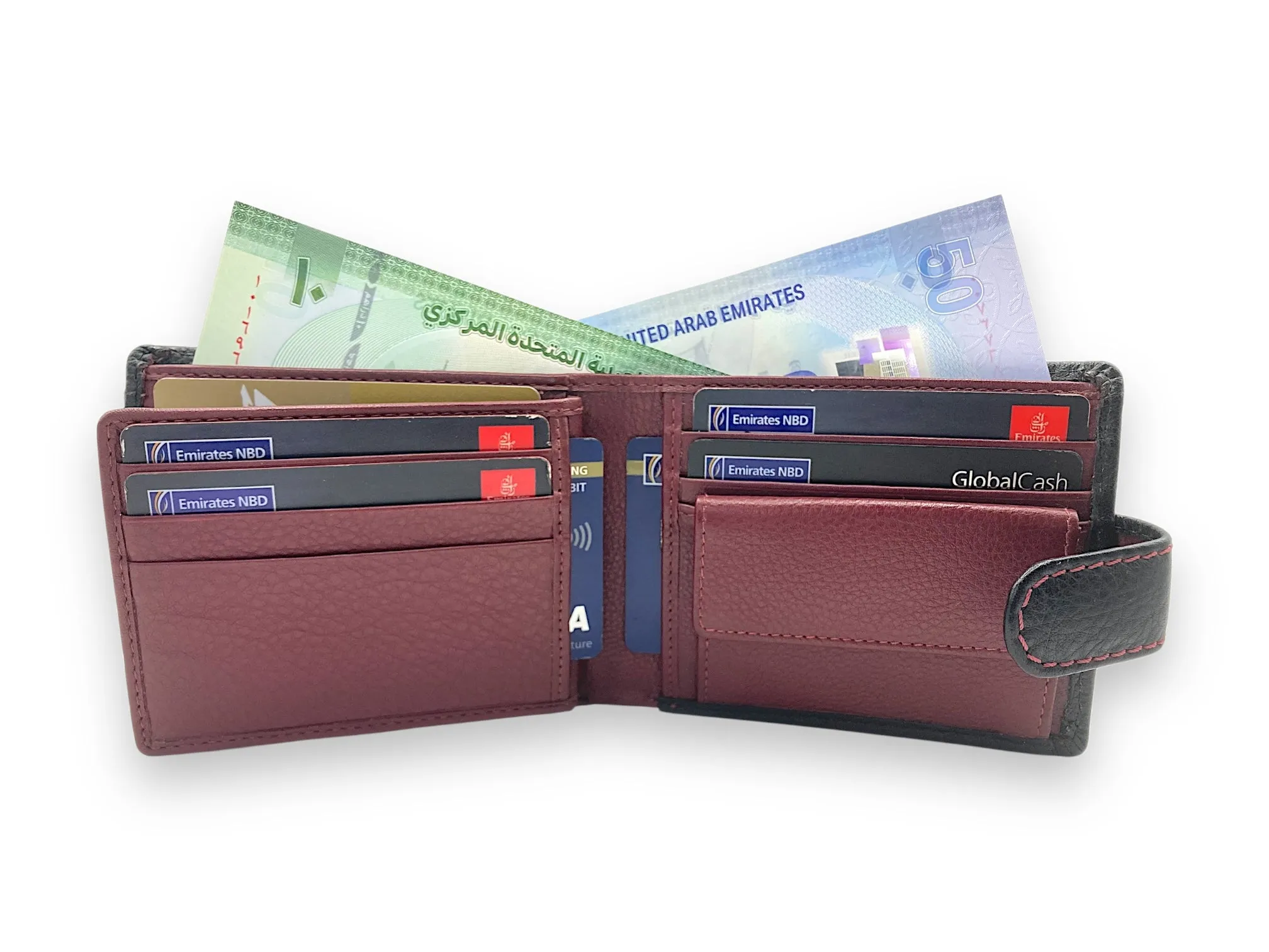 VIP - RFID Multiple Card & Coin Men's Bifold Wallet # 4094CNL/2