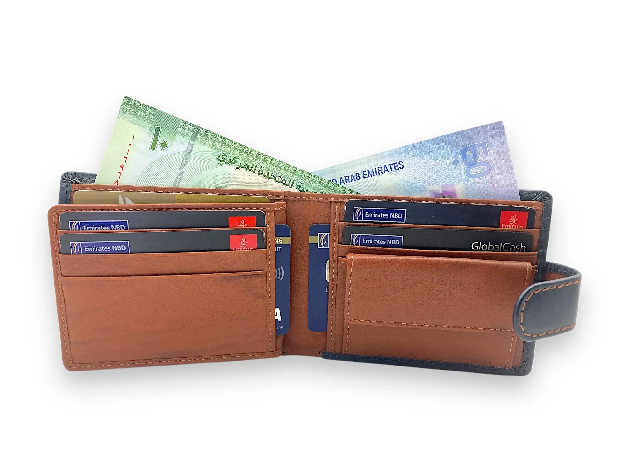 VIP - RFID Multiple Card & Coin Men's Bifold Wallet # 4094CNL/2