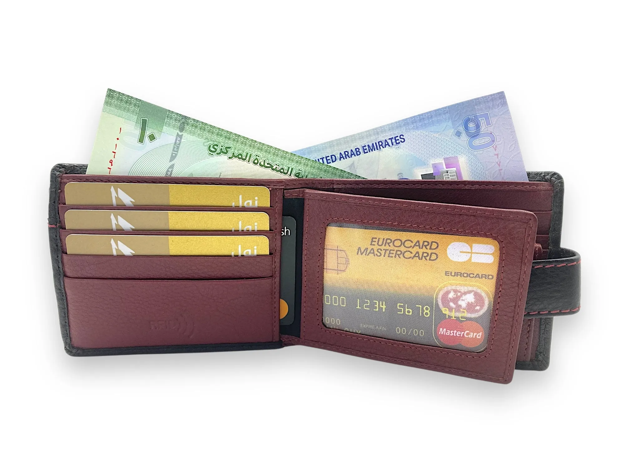 VIP - RFID Multiple Card & Coin Men's Bifold Wallet # 4094CNL/2