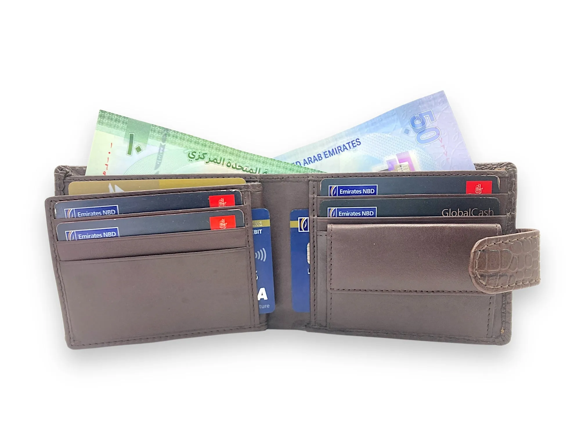 VIP - RFID Multiple Card & Coin Men's Bifold Wallet # 4094CNL/2