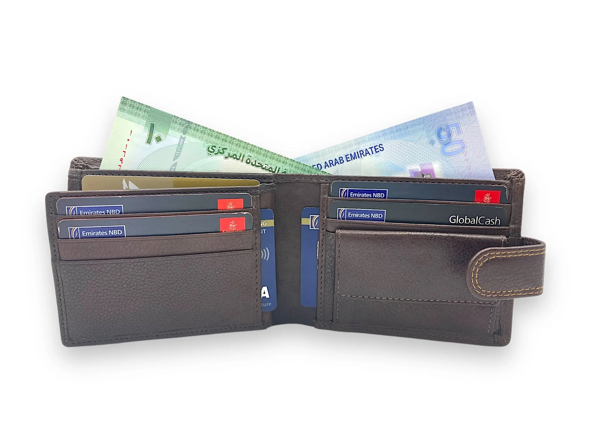 VIP - RFID Multiple Card & Coin Men's Bifold Wallet # 4094CNL/2