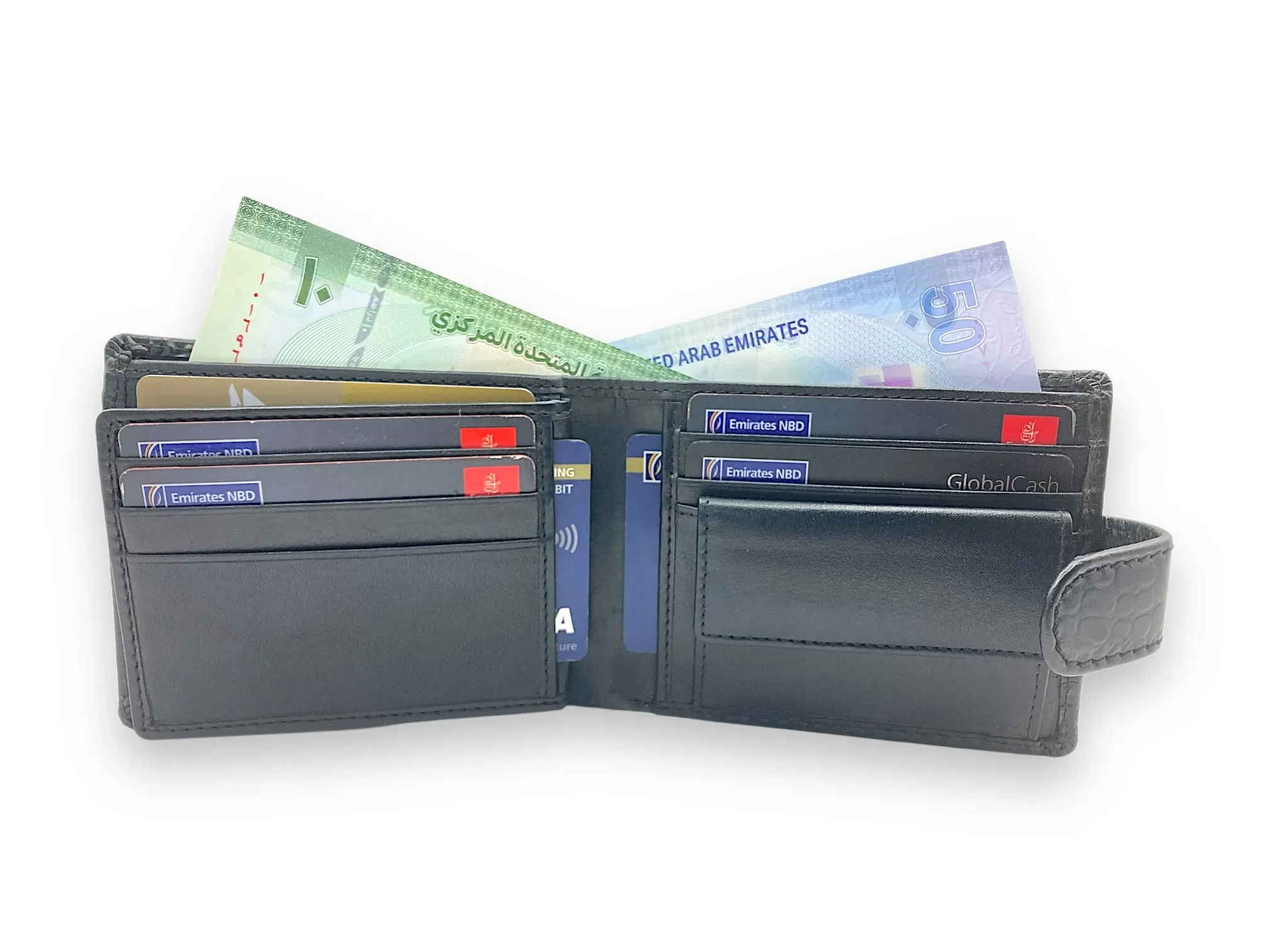VIP - RFID Multiple Card & Coin Men's Bifold Wallet # 4094CNL/2