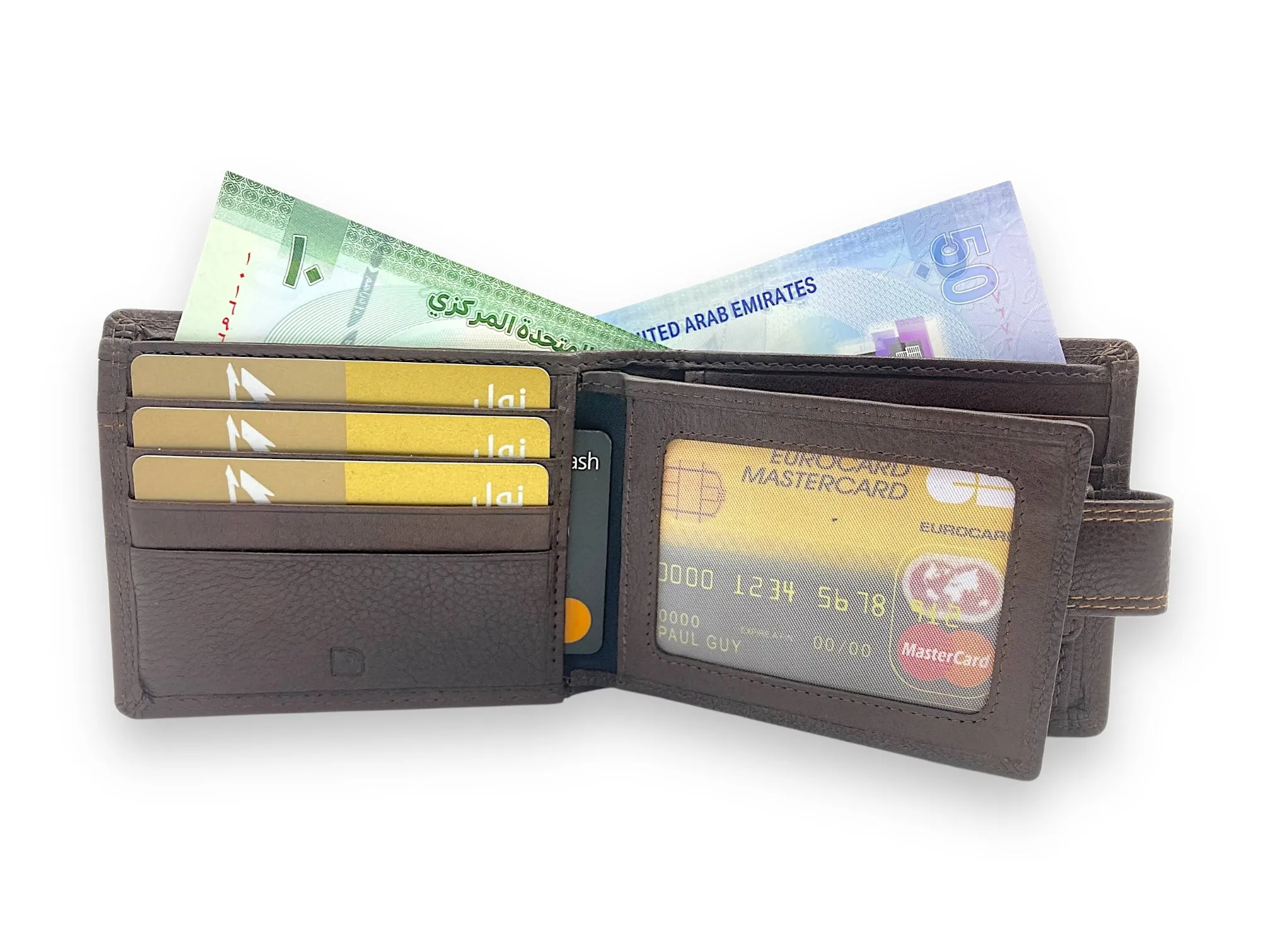 VIP - RFID Multiple Card & Coin Men's Bifold Wallet # 4094CNL/2