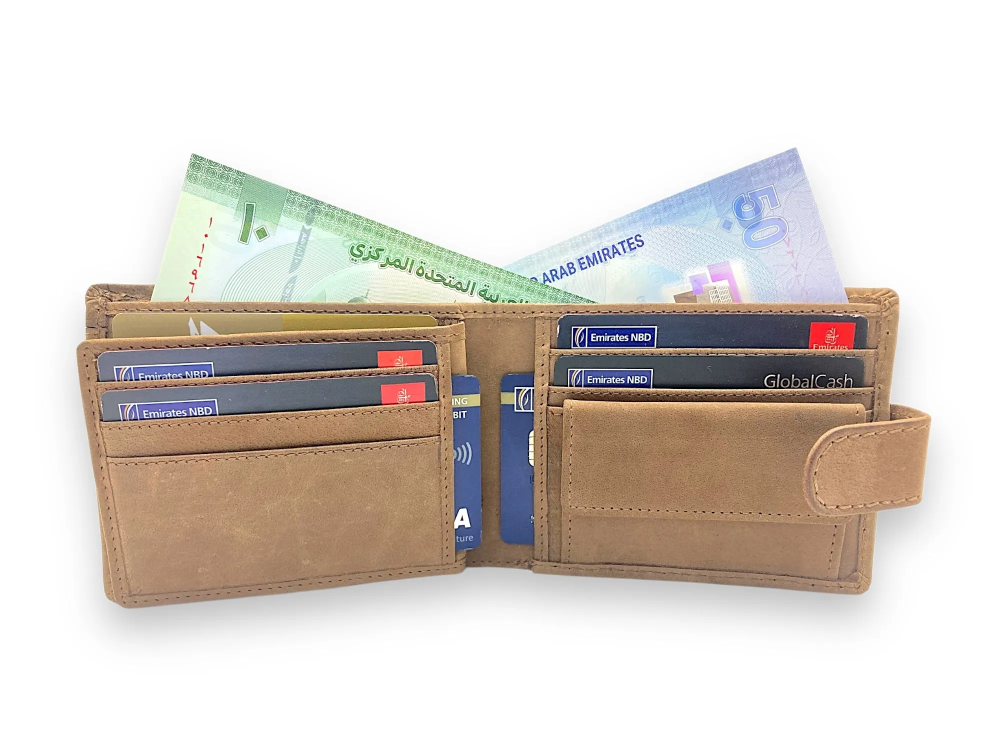 VIP - RFID Multiple Card & Coin Men's Bifold Wallet # 4094CNL/2
