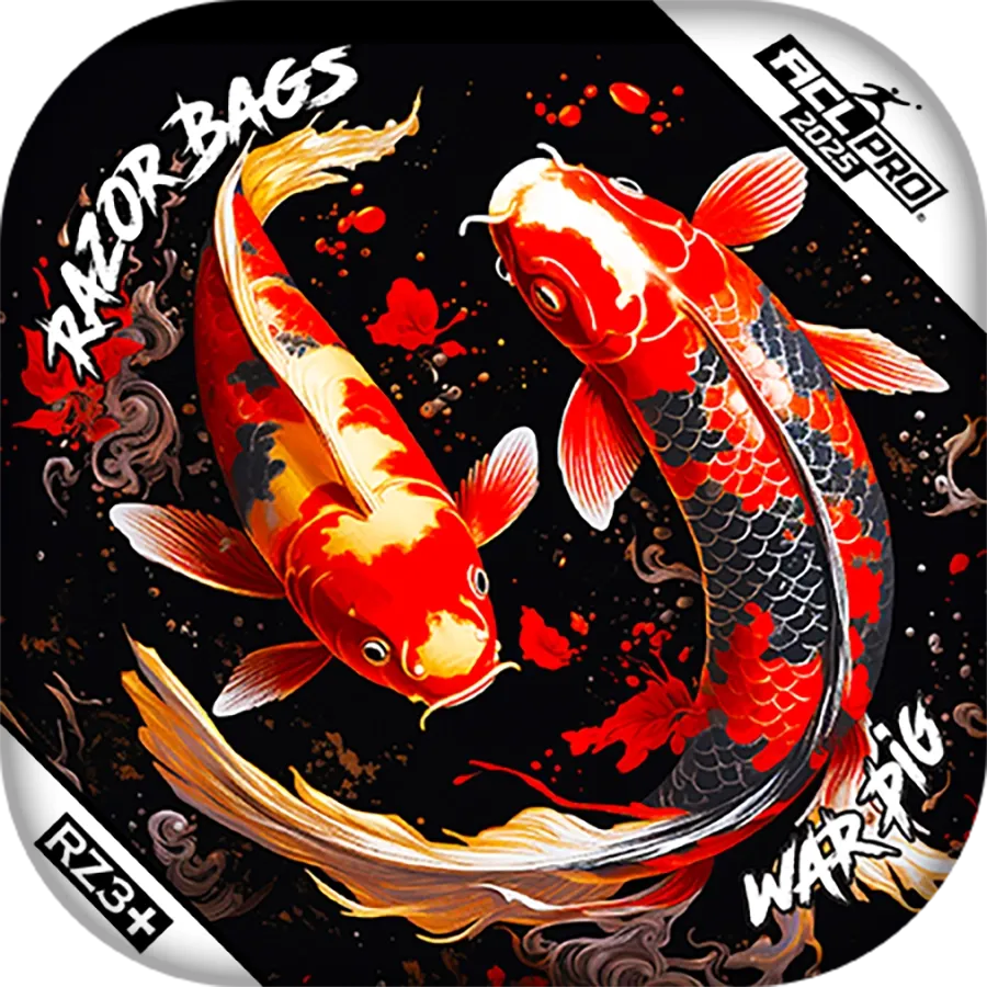 War Pig | Koi | ACL PRO Razor Cornhole Bags
