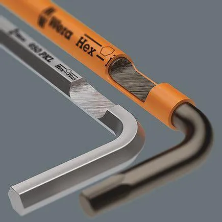 Wera 950/9 Hex-Plus Multicolour 2 L-Key Set Metric Blacklaser - 9pc