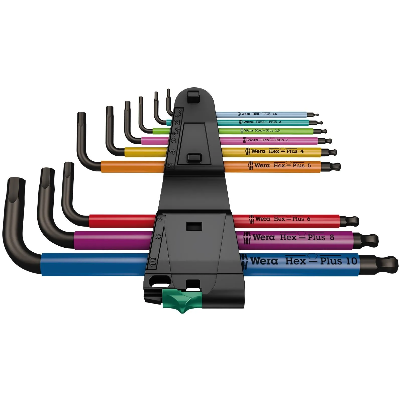 Wera Hex Key Set 950/9 Hex Plus L-Key Set Metric BlackLaser Christmas 2023 9 Pieces 1.5-10mm