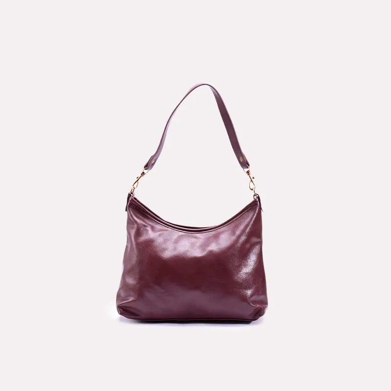 Whispering Maroon Casual Shoulder Bags  0331189